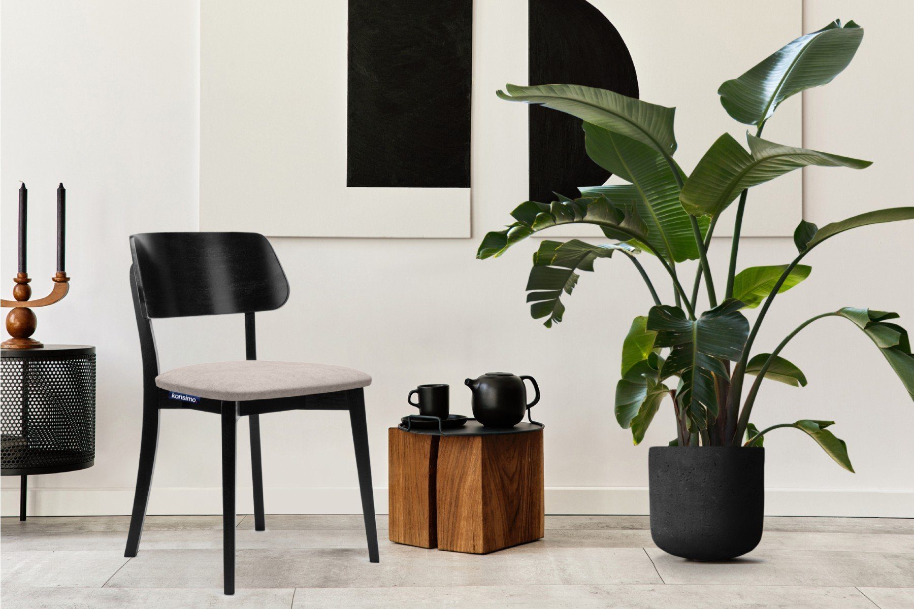 KONSIMO® Holzstuhl VINIS Esstischstühle, Polsterstühle, Modern (Esszimmerstühl, 2 St), Gestell aus Buche Massivholz, hergestellt in der EU