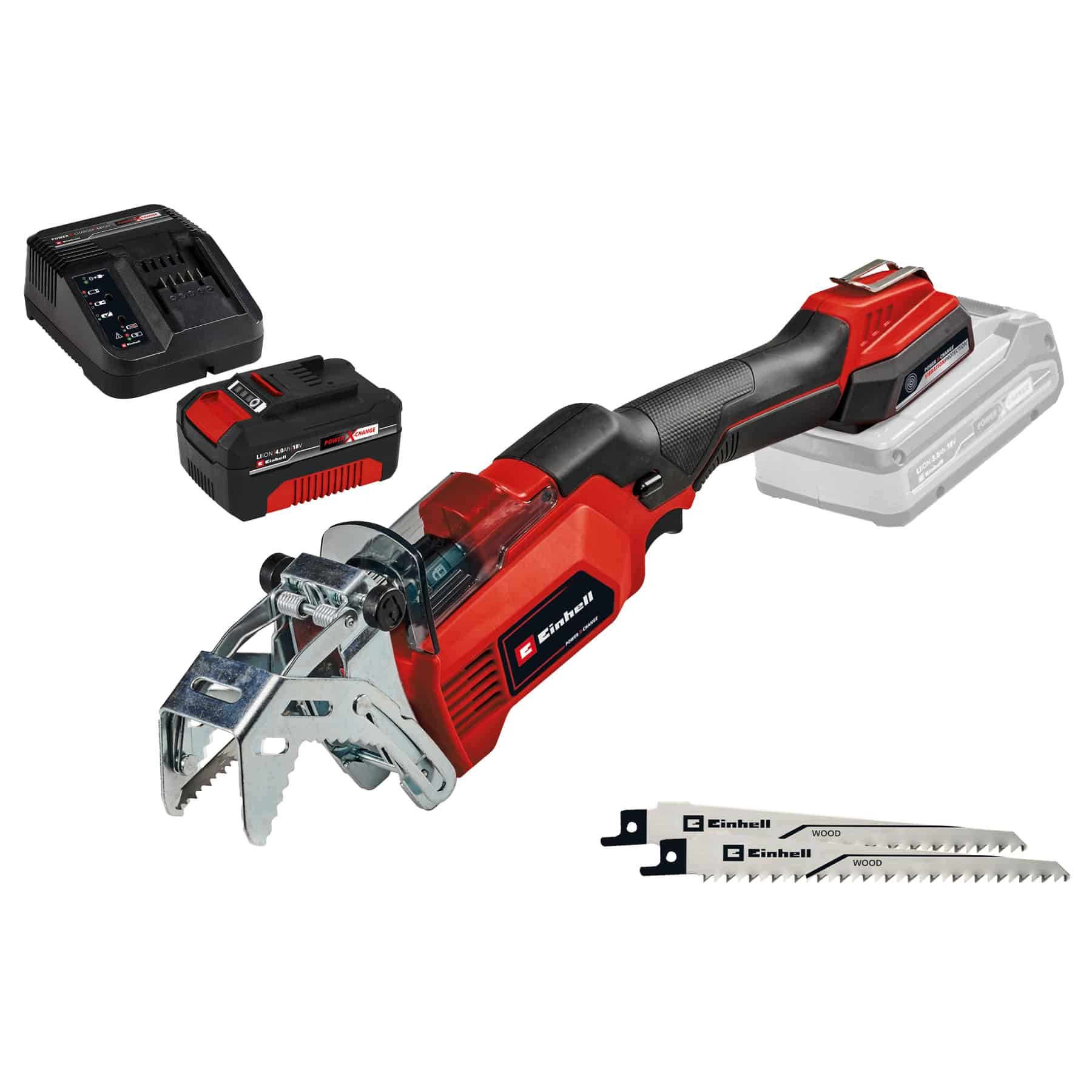 Einhell Akku-Astschere EINHELL Akku-Astsäge GE-GS 18/150 Li, 1x Akku 4,0 Ah