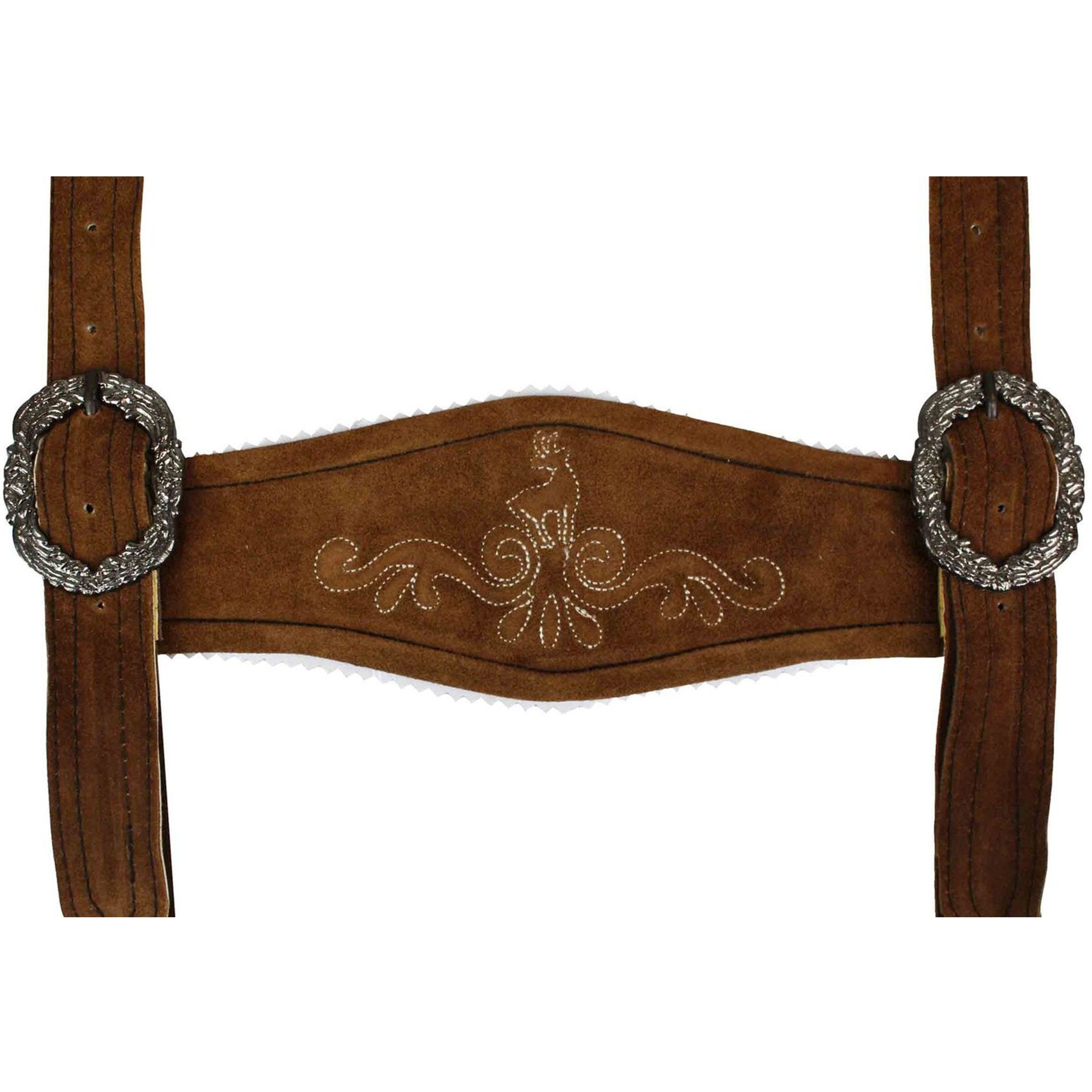 German Wear Hosenträger GW800-HT Hosenträger Stegträger für Trachten Lederhosen H-Träger
