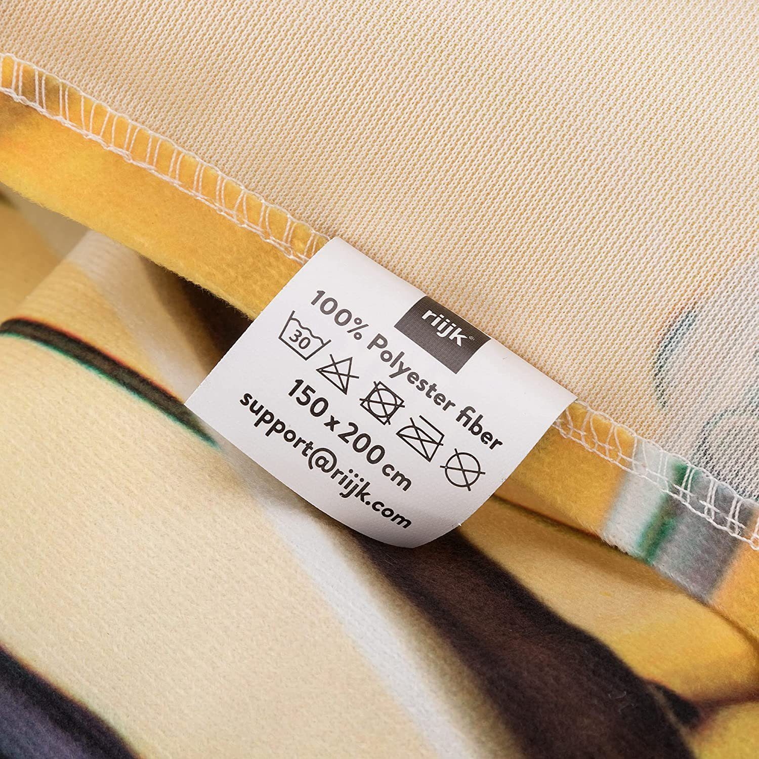 riijk Wandteppich Tagesdecke groß mit Motiv, als Picknickdecke. Wandtuch, Lichtecht, waschbar ohne Verblassen Digitaldruck – Bild 5 von 5