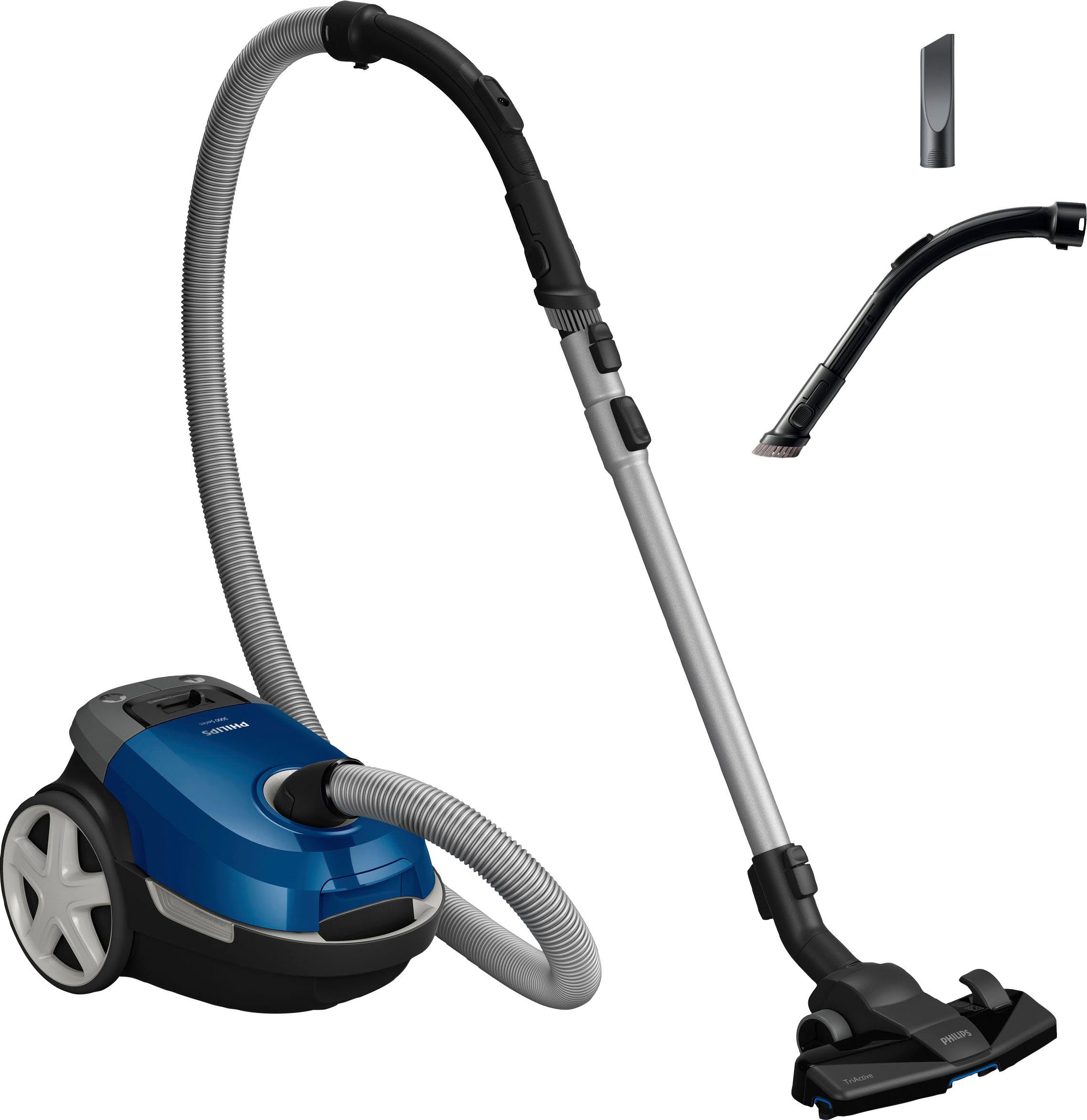 Philips Пылесосы XD3110/09 3000 Serie, 900 W, mit Beutel, Всеrgiefilter, mit 3 l Fassungsvermögen und TriActive-Düse