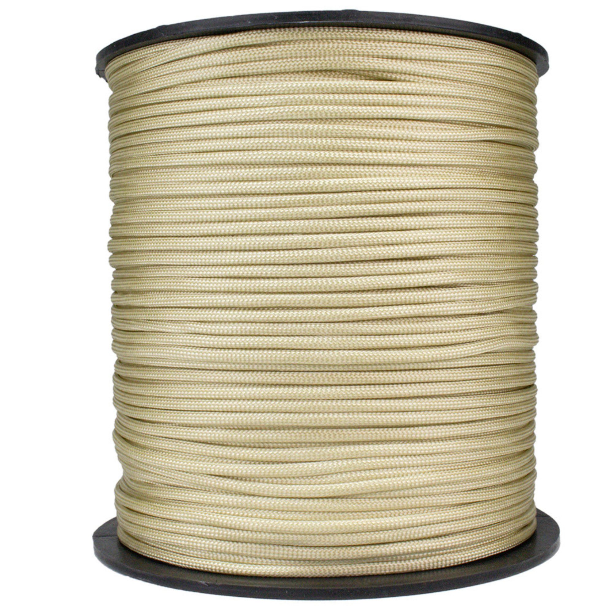 MITSY Seil 4mm Paracord 550 Typ III – Starkes Nylonseil für Outdoor & Survival (7-Kern Aufbau, Reißfest & Langlebig), Extra stark, 250 kg Belastbar, UV-beständig, für Camping & Hundeleinen
