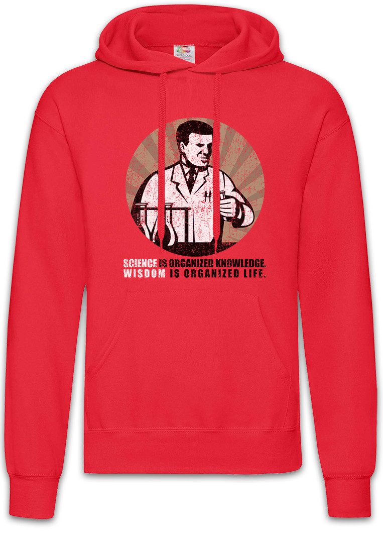 Hoodie Science Is Organized Knowledge Herren Hoodie Wissenschaft