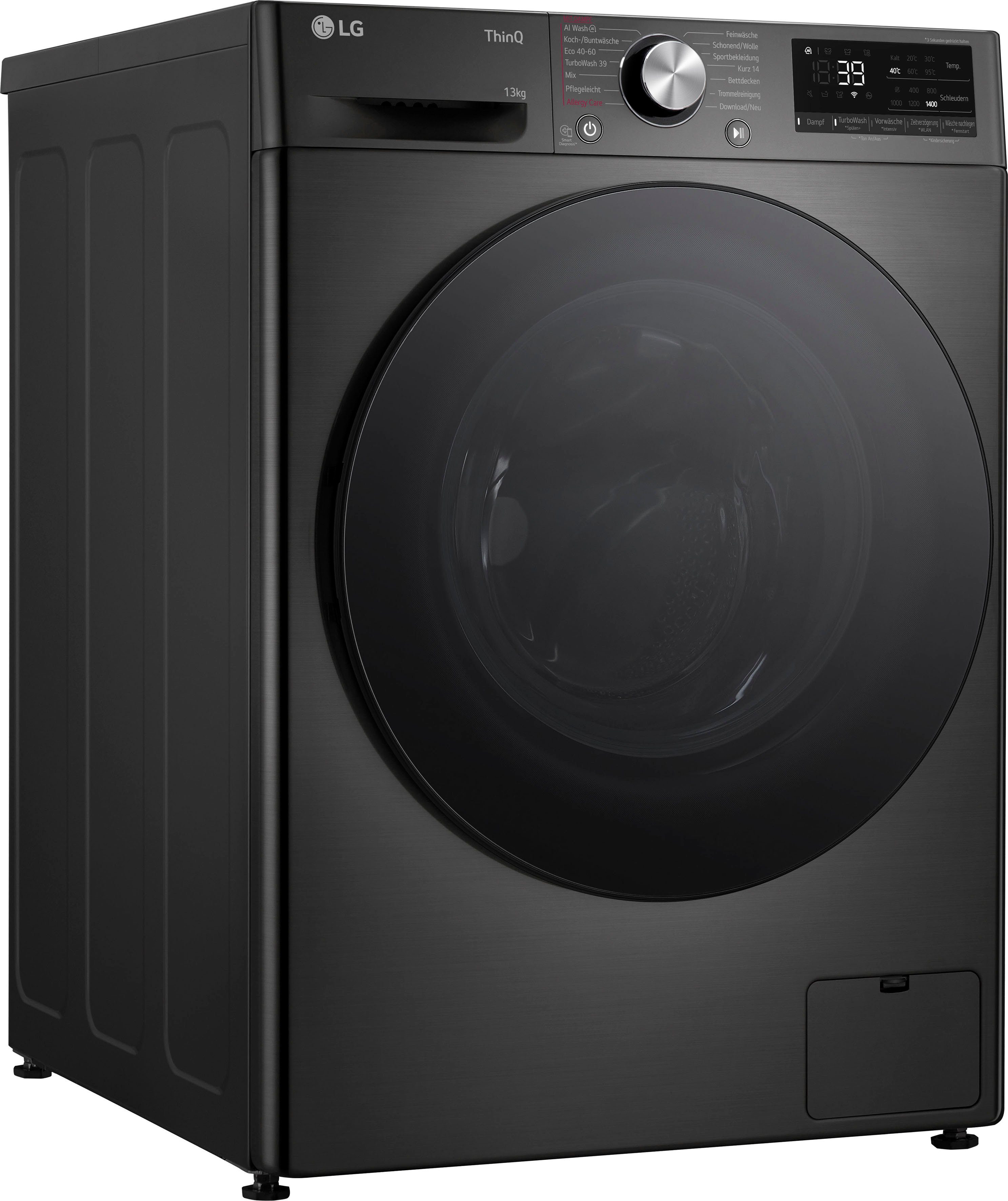 LG Waschmaschine Serie 7 F4WR703YB, 13 kg, 1400 U/min