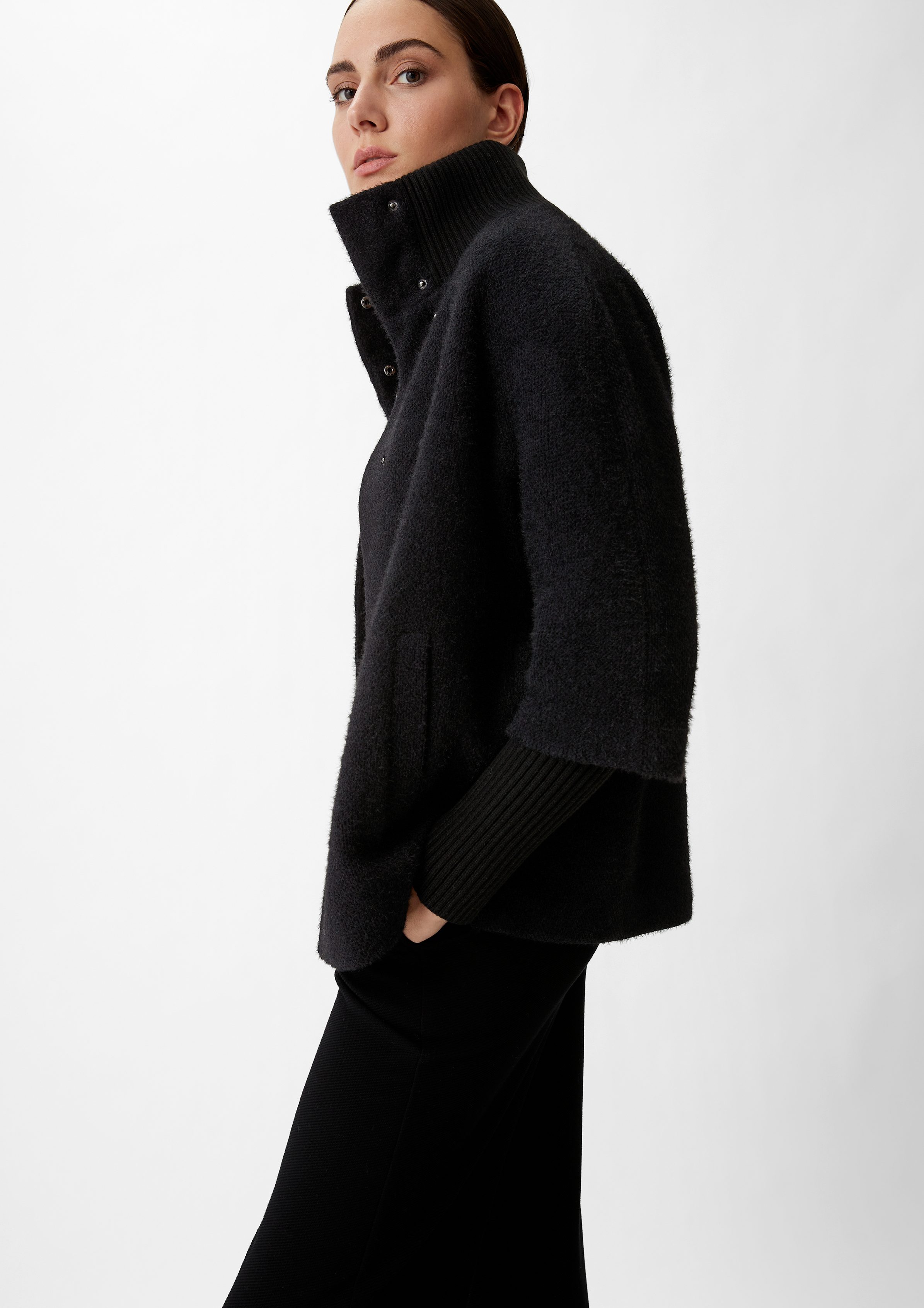 Kurzjacke Kurzes Strick-Cape