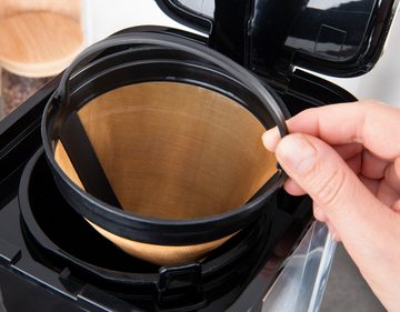 Gastroback Filterkaffeemaschine Design Essential 42701, 1,5l Kaffeekanne, Edelstahlfilter 1x4