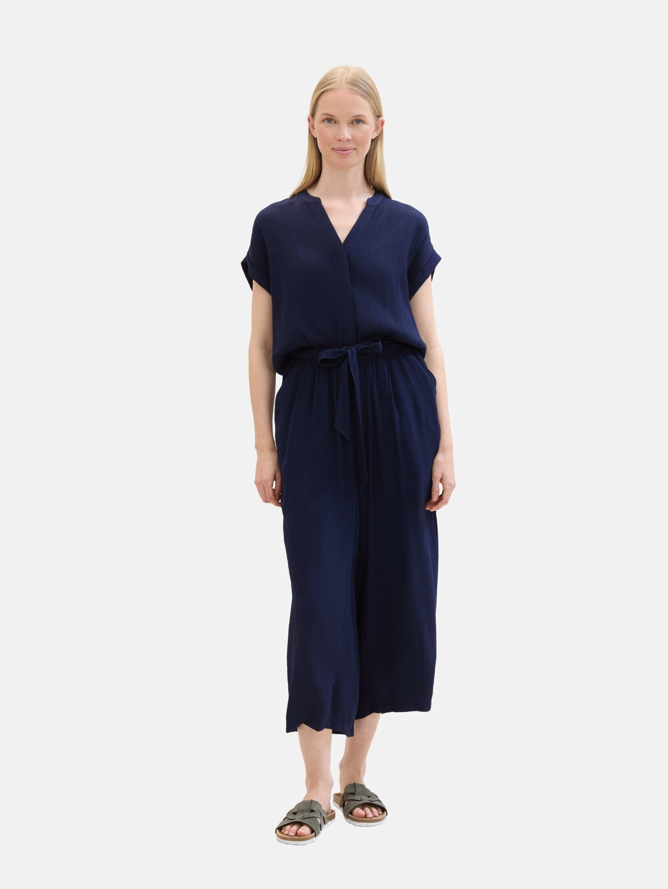 TOM TAILOR Jumpsuit (1-tlg) Drapiert/gerafft