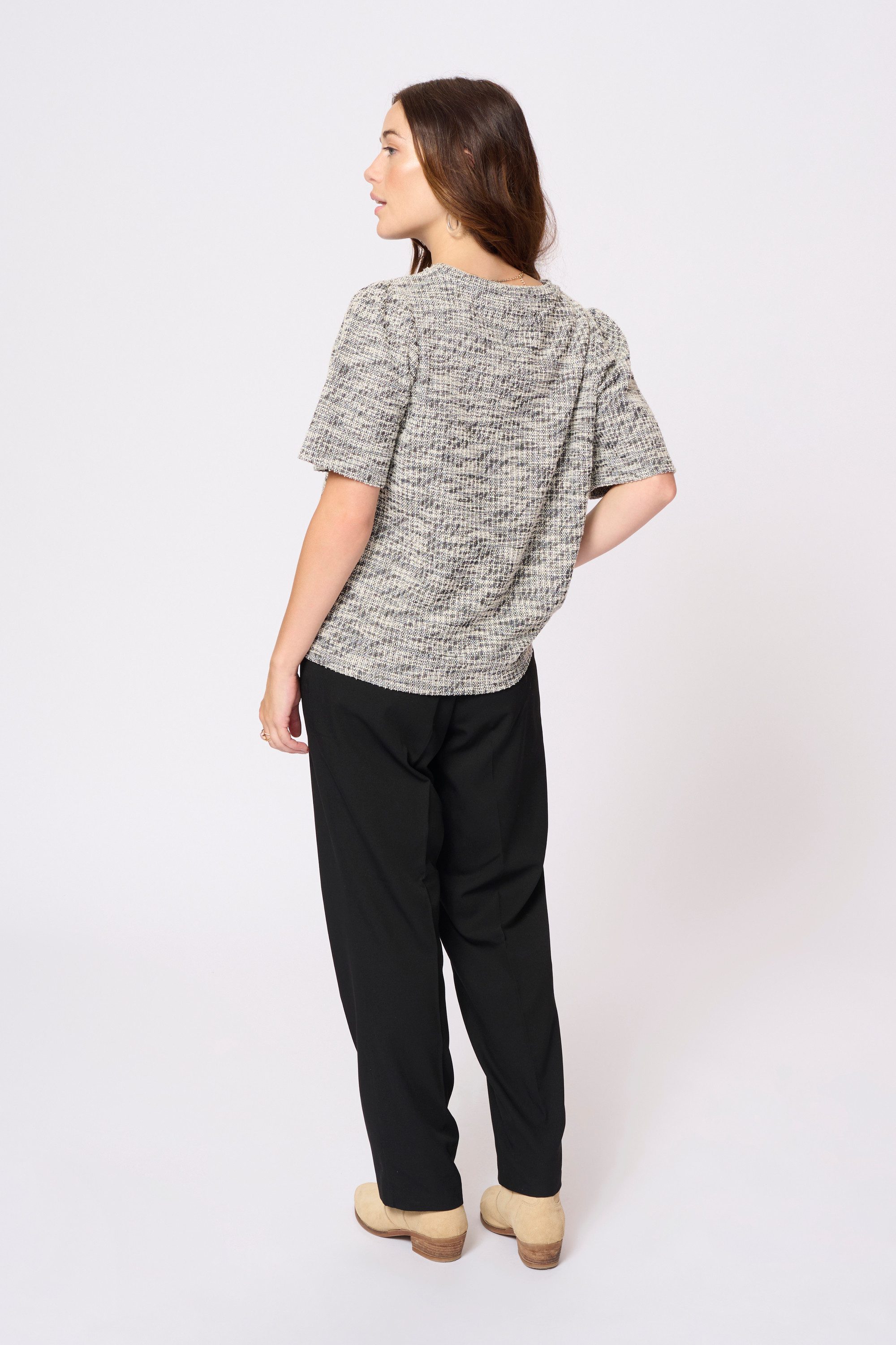 Cream Kurzarmbluse Kurzarm-Bluse CRShanie