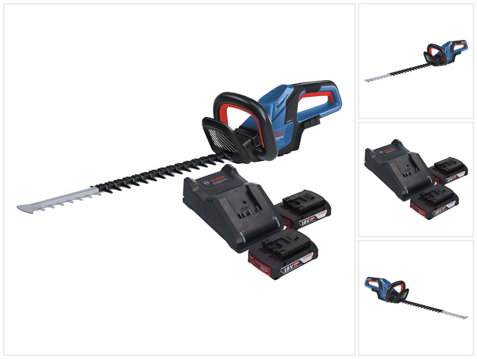 Bosch Professional Akku-Heckenschere GHE 18V-60 Professional Akku Heckenschere 18 V 60 cm Brushless