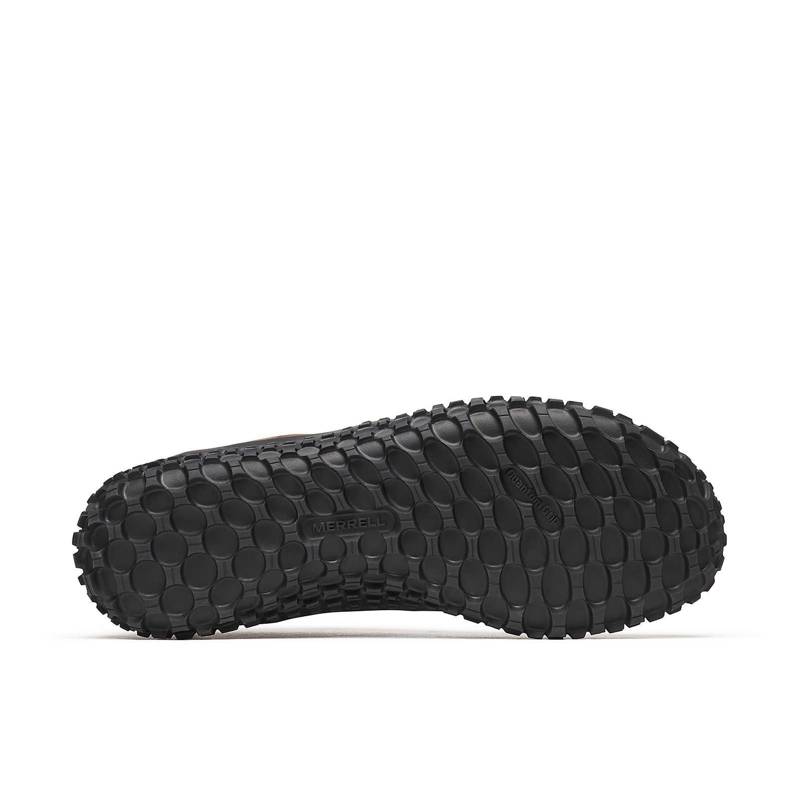 Merrell Minimal-Sneaker Wrapt Mid WP (Leder, wasserdicht) coffeebraun Herren Laufschuh