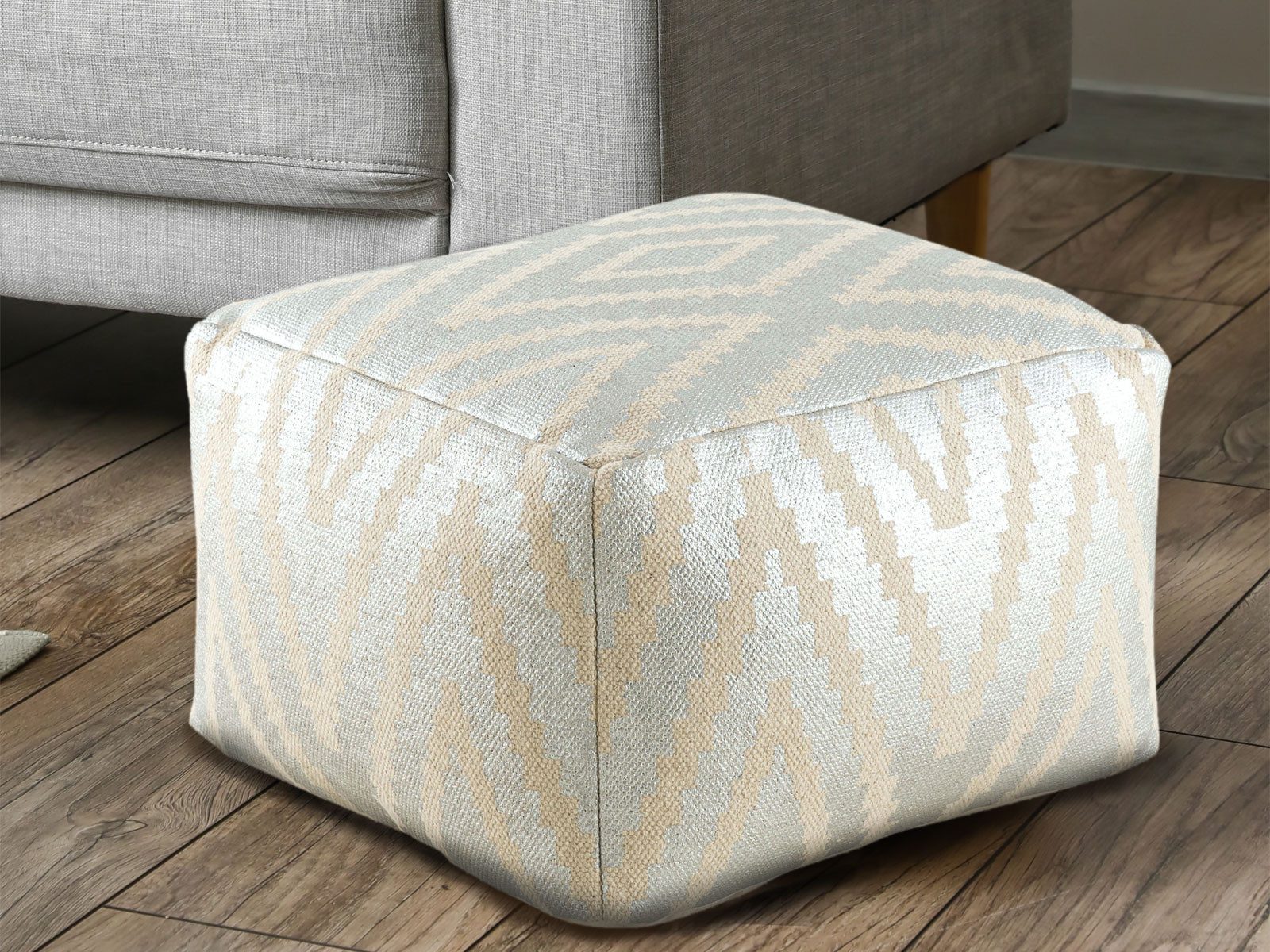 Amagohome Bodenkissen Kelim Sitzwürfel 50x50 H35cm günstig online kaufen