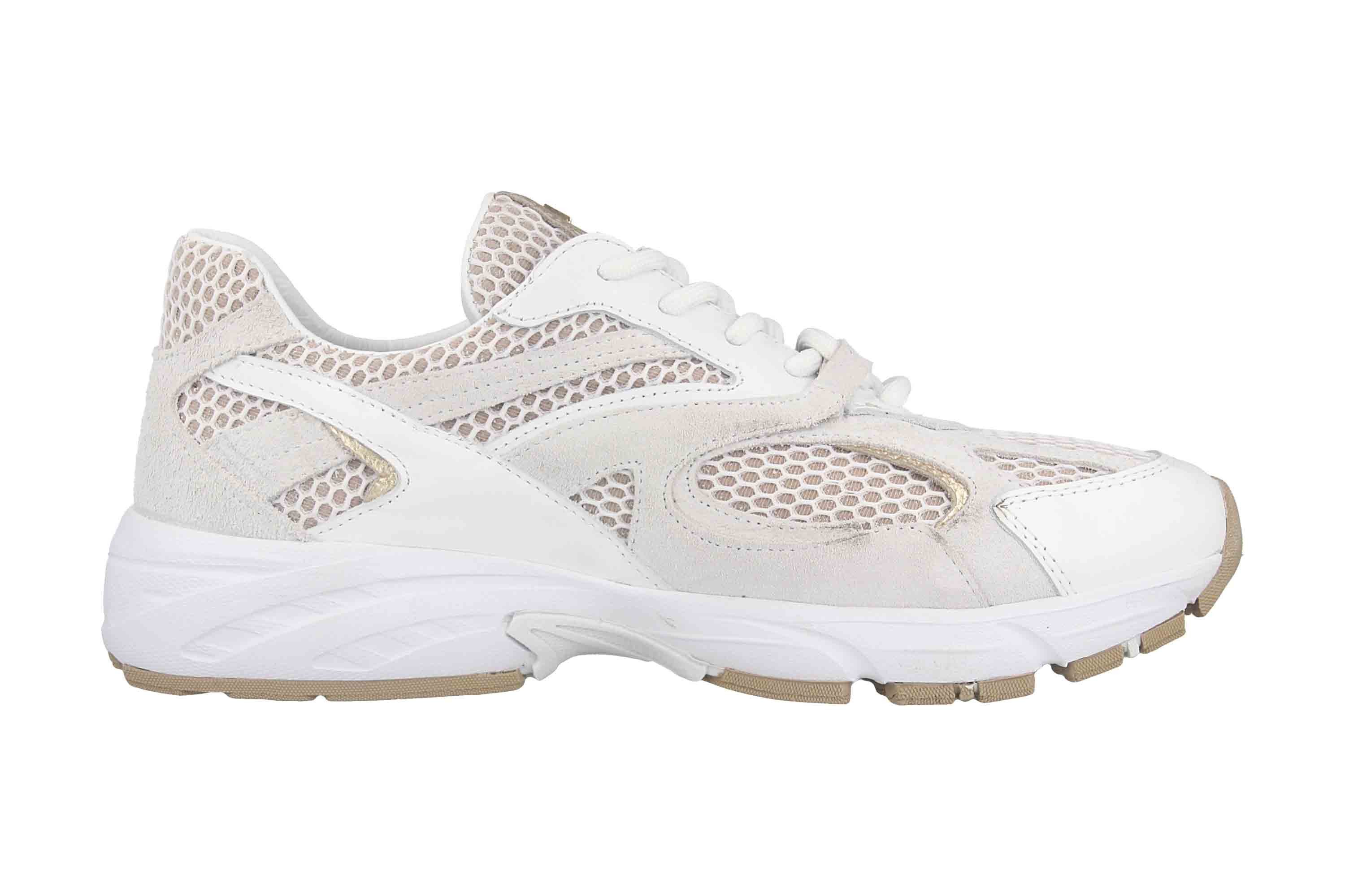 BABOUCHE Lifestyle Novy White/Gold Sneaker