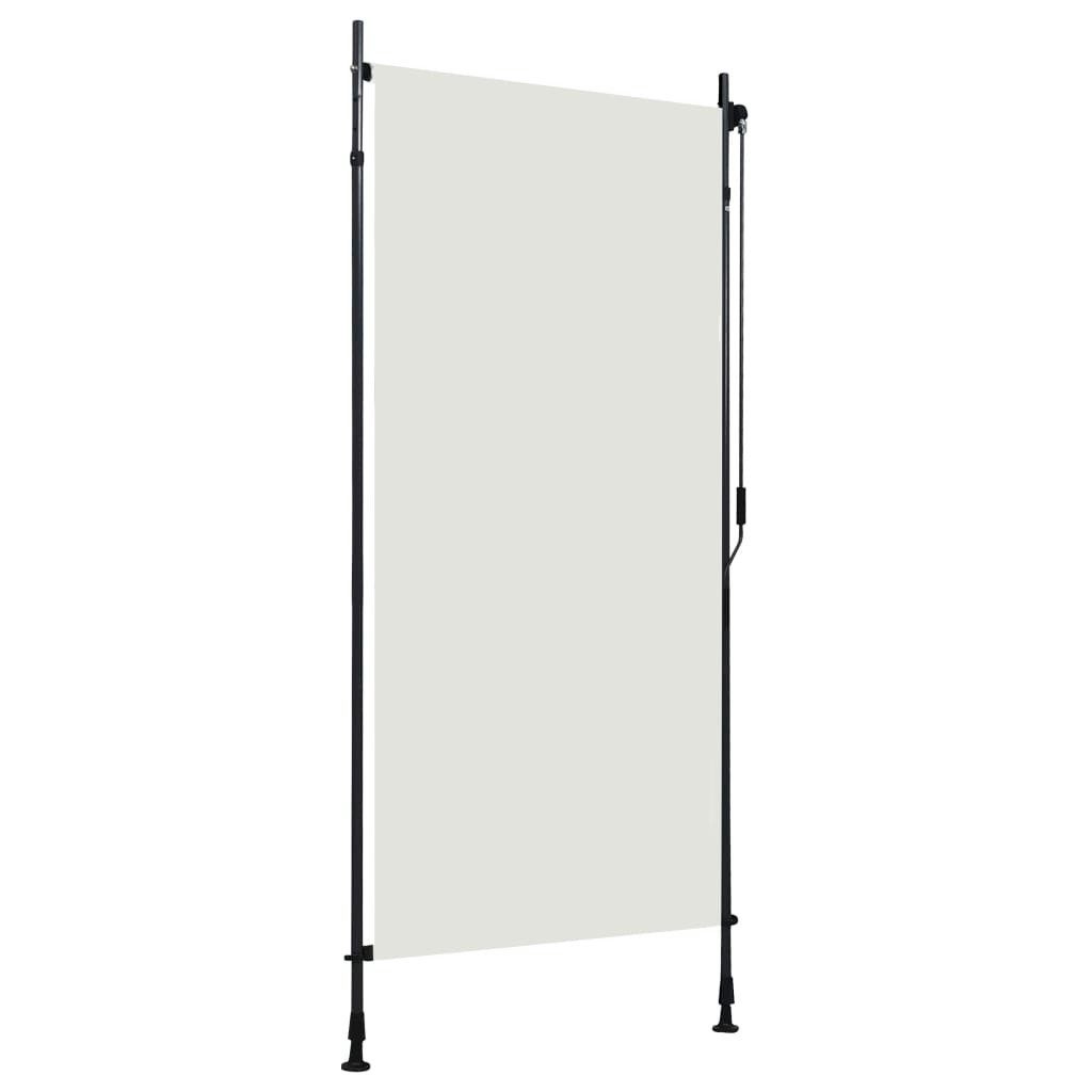 vidaXL Gardine 100 x 270 cm Außenrollo 100x270 cm Creme