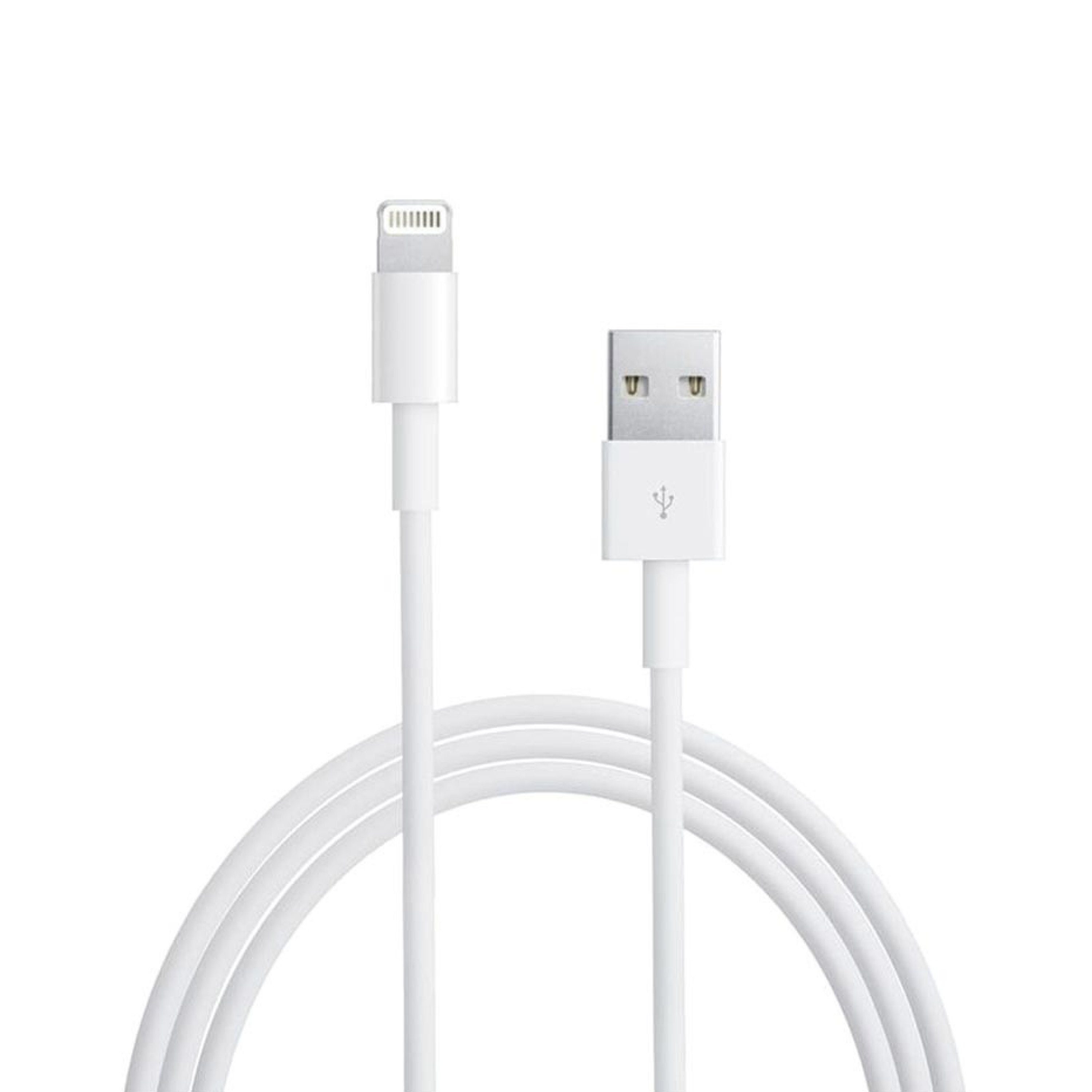 Futurea iPhone Ladekabel USB-A Lightning 1m kompatibel mit iPhone 11 12 13  14 USB-Ladegerät (1-tlg)