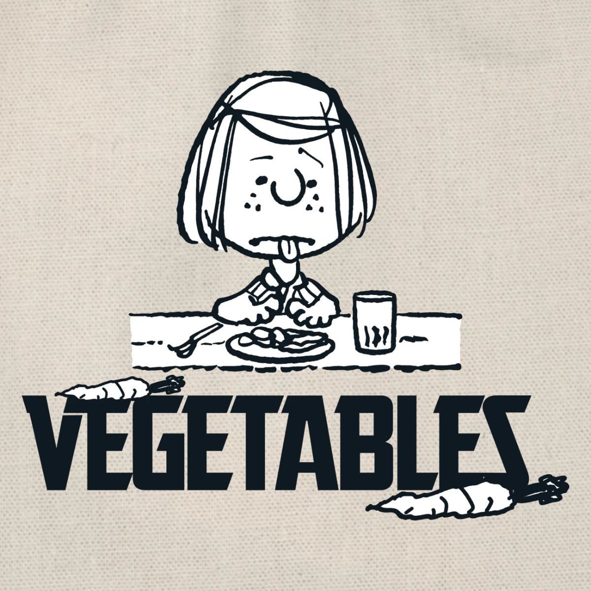 Spreadshirt Turnbeutel Peanuts Peppermint Patty Gemüse Turnbeutel (1-tlg)