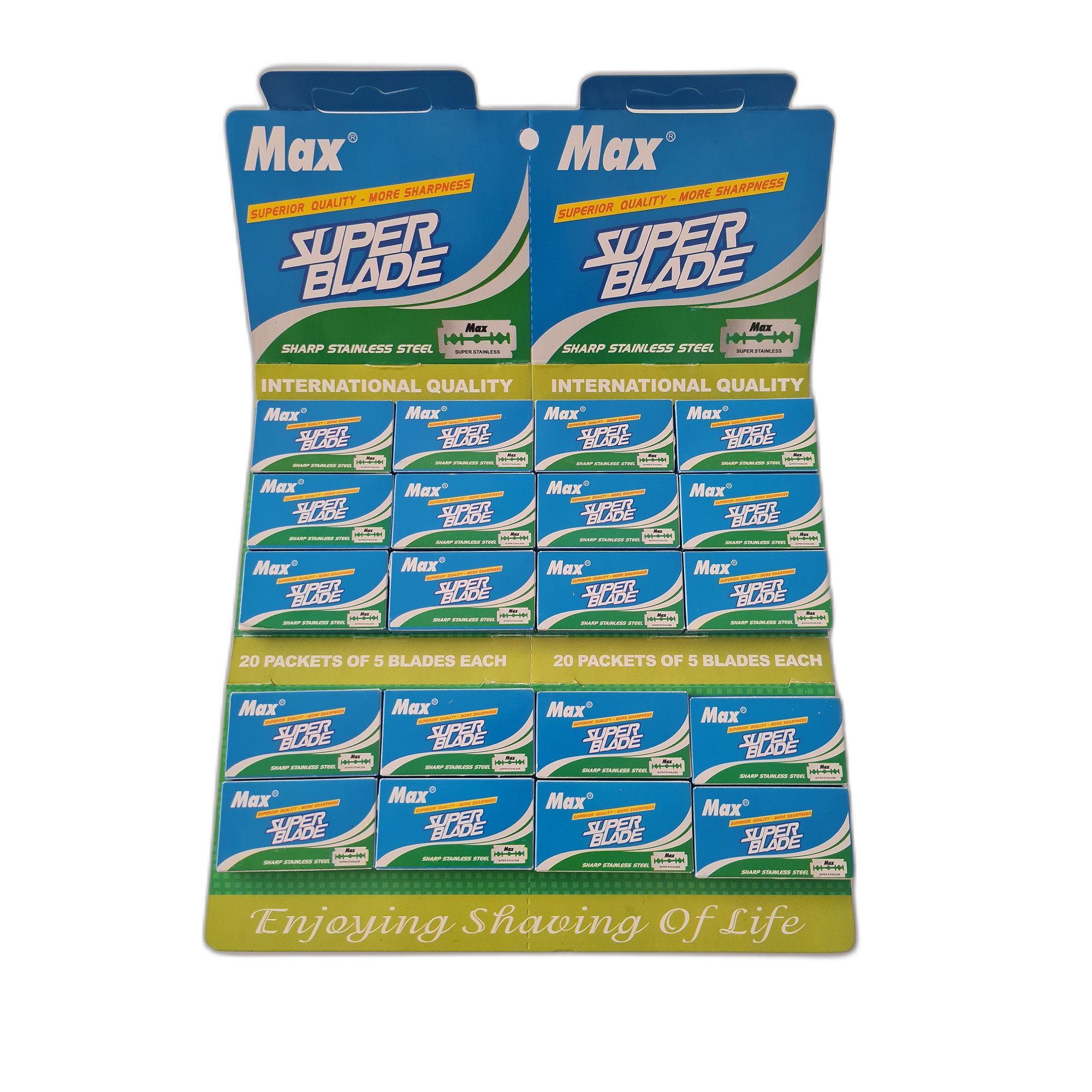 Sibastore Rasierklingen Max Superblade, 100-tlg.