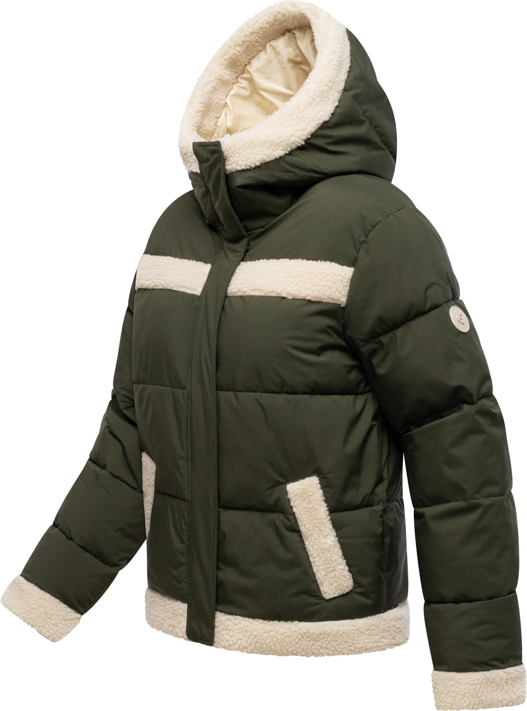 Ragwear Winterjacke Editah YOUMODO warme modische Jacke mit Plüsch-Details – Bild 2 von 5