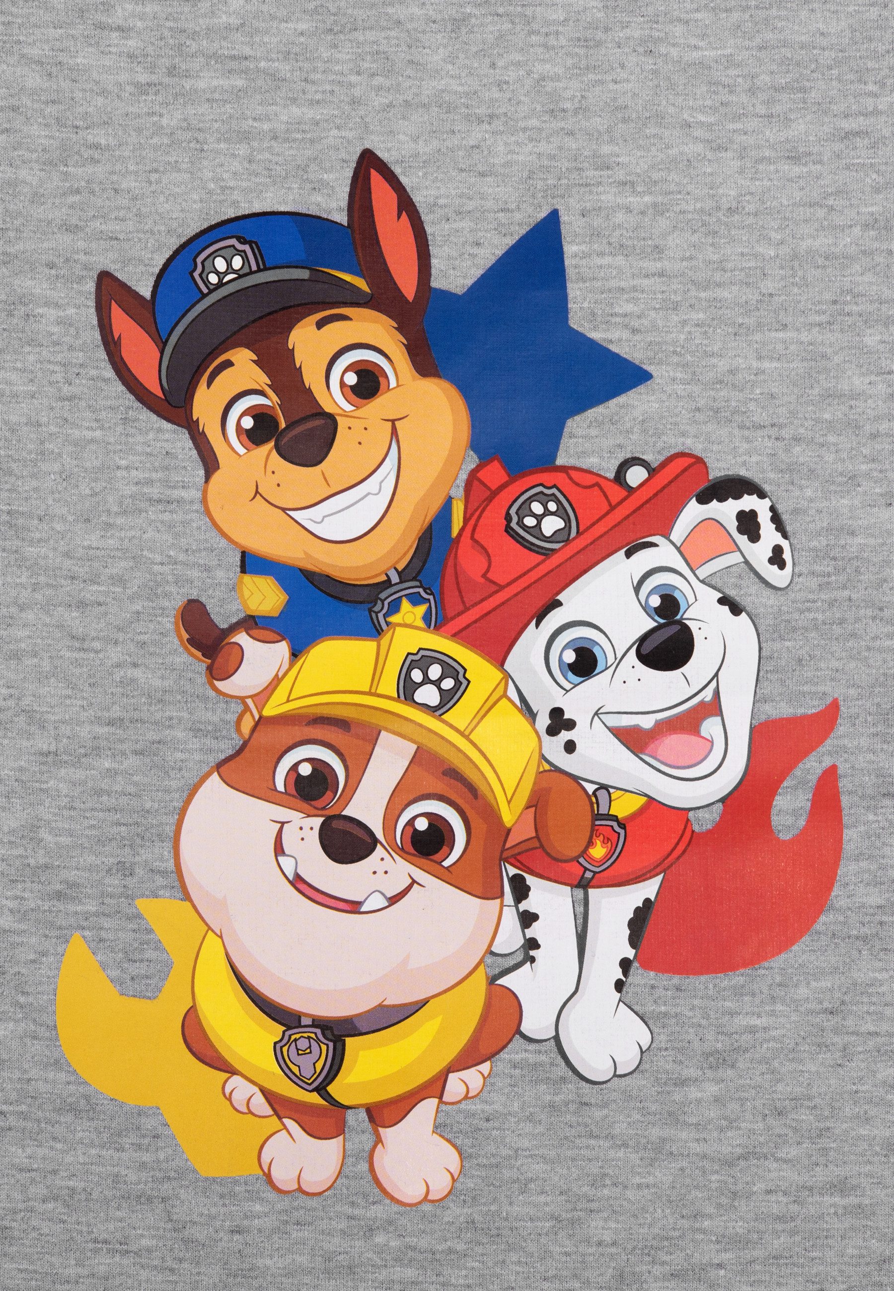 United Labels® Sweatshirt Paw Patrol Sweatshirt für Jungen - Kinder Pullover Oberteil Grau