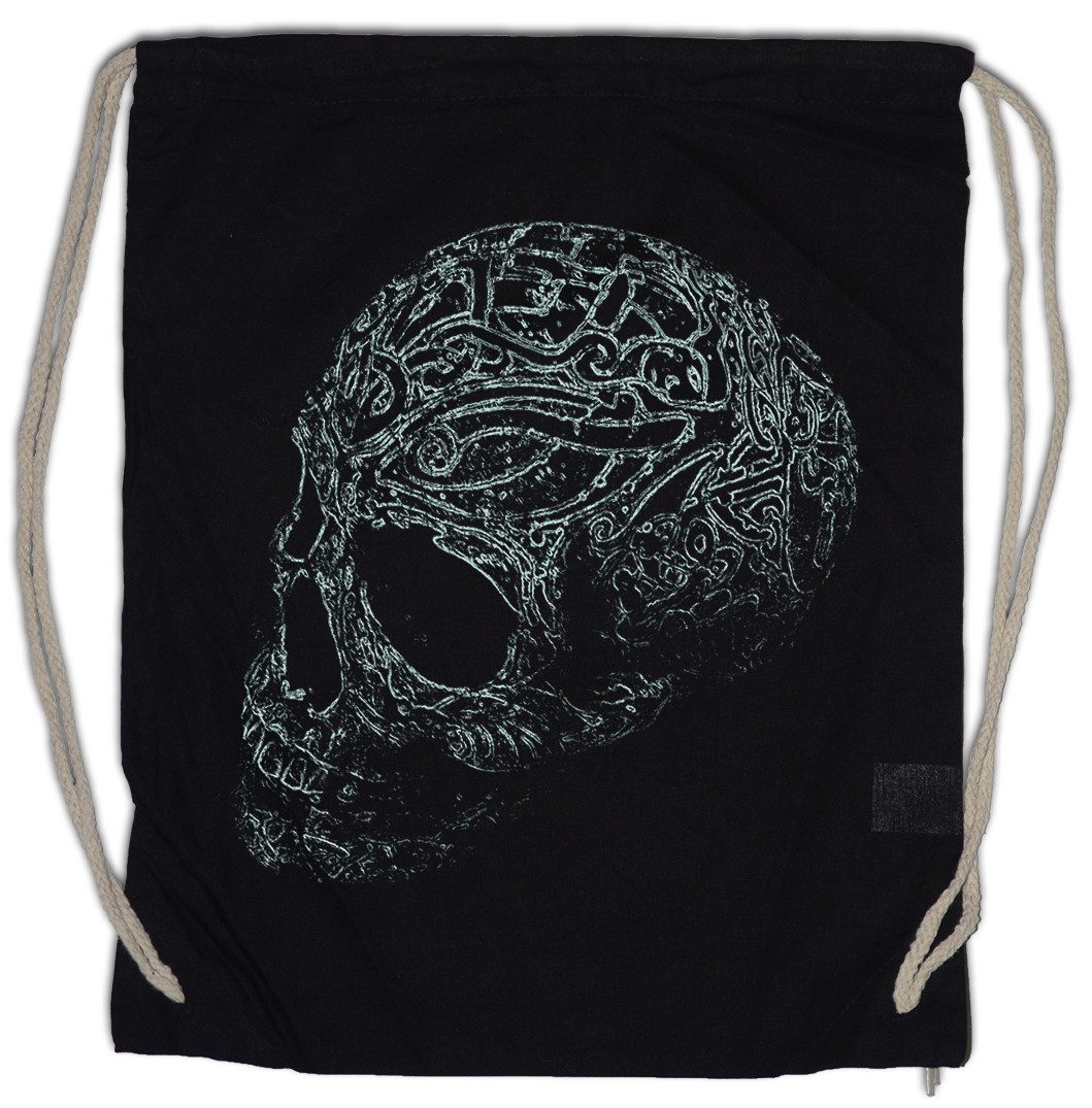 Turnbeutel Ornament Skull I Turnbeutel Schädel Dead Death Totenschädel Totenkopf