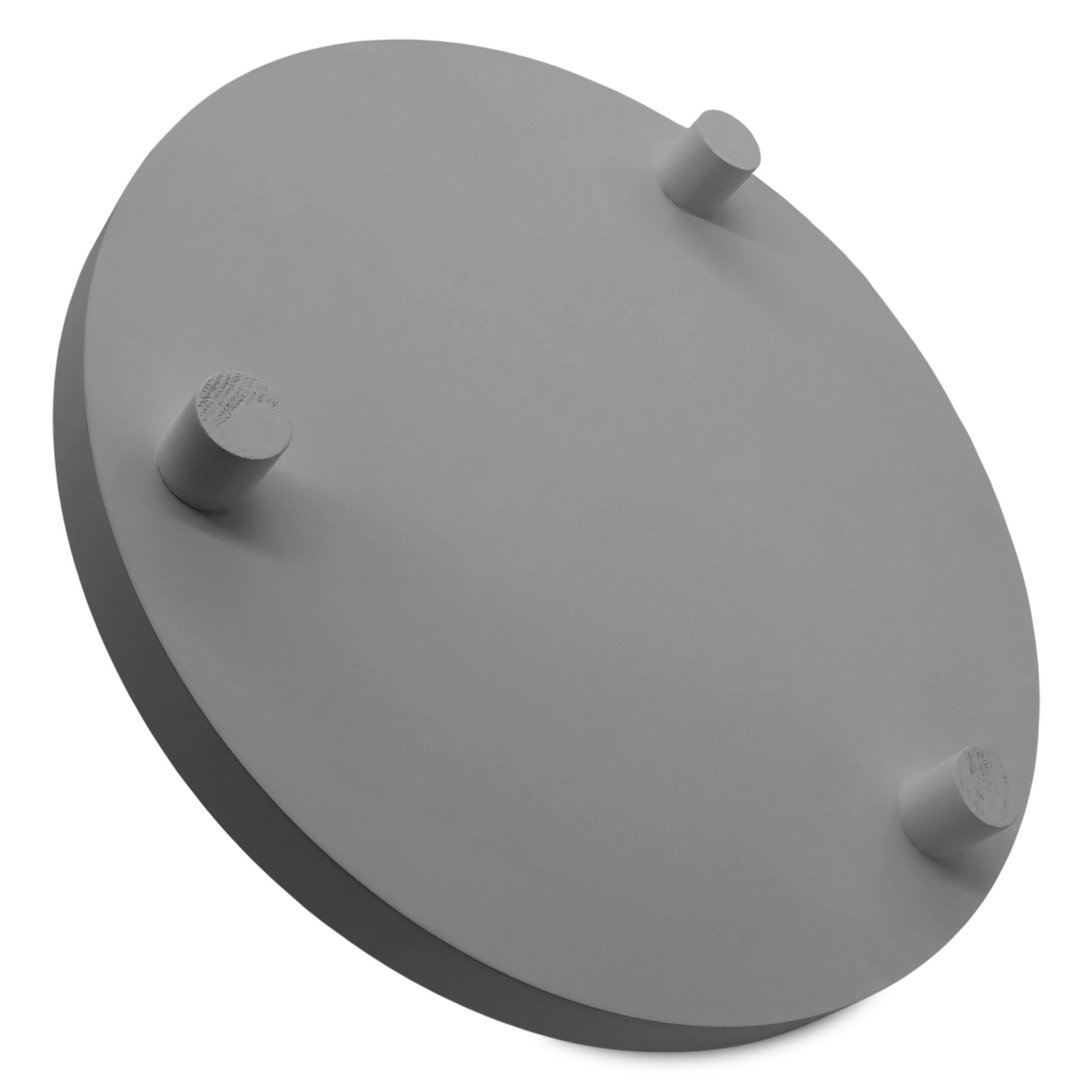 Spetebo Tablett XL Dekotablett rund auf Füßen 38 x 6 cm, MDF, (Anzahl, 1-tlg., Stück), mit Rand – Bild 4 von 5