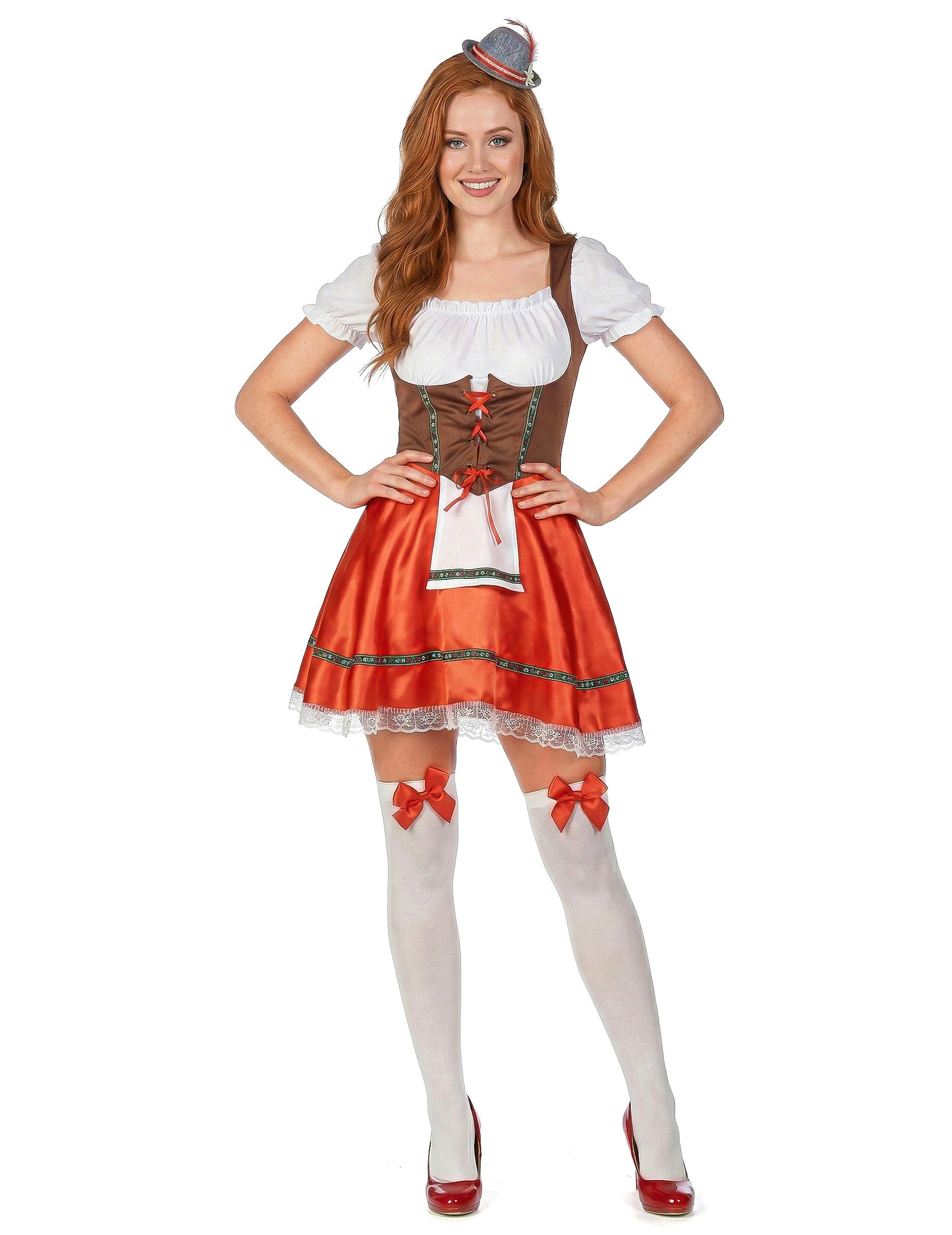 JADEO Kostüm Bayerin Dirndl-Kostüm für Damen