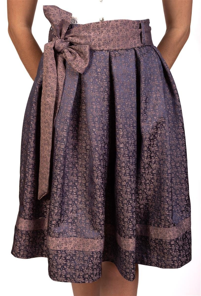 Trachtl Dirndl DAMEN FALTENROCK LENA Blau 38 günstig online kaufen