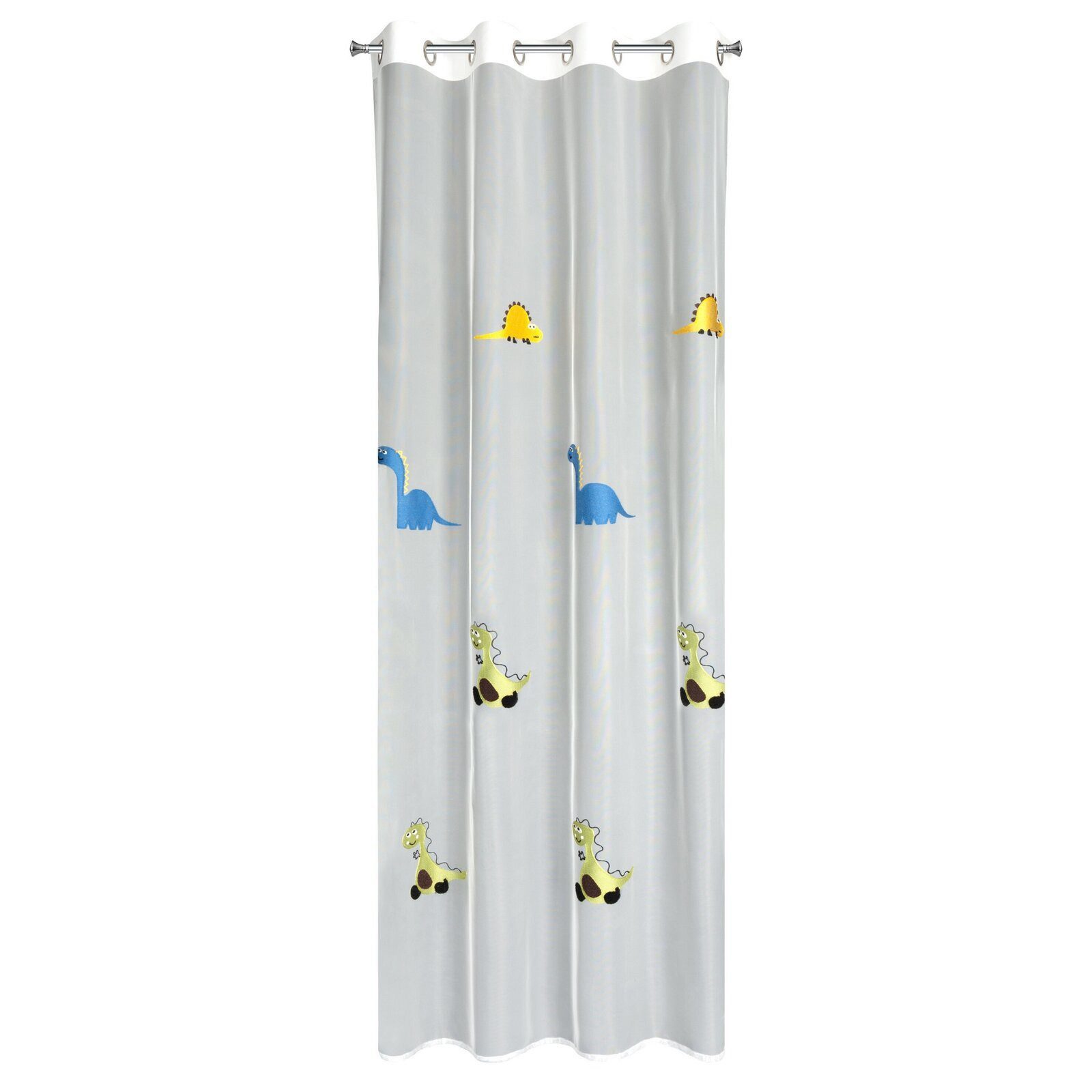 Eurofirany Gardine Kinderzimmer Ösen 140x250 Blumen günstig online kaufen