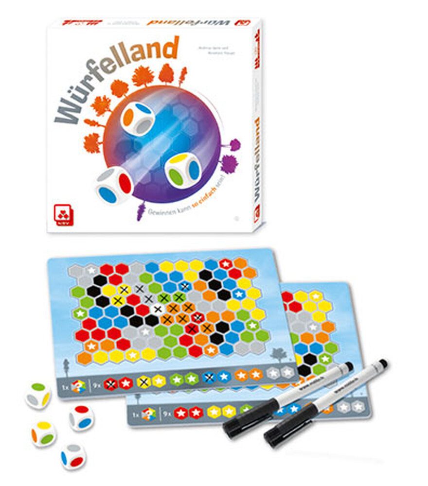 Cartamundi Spiel Würfelland inkl. Europa