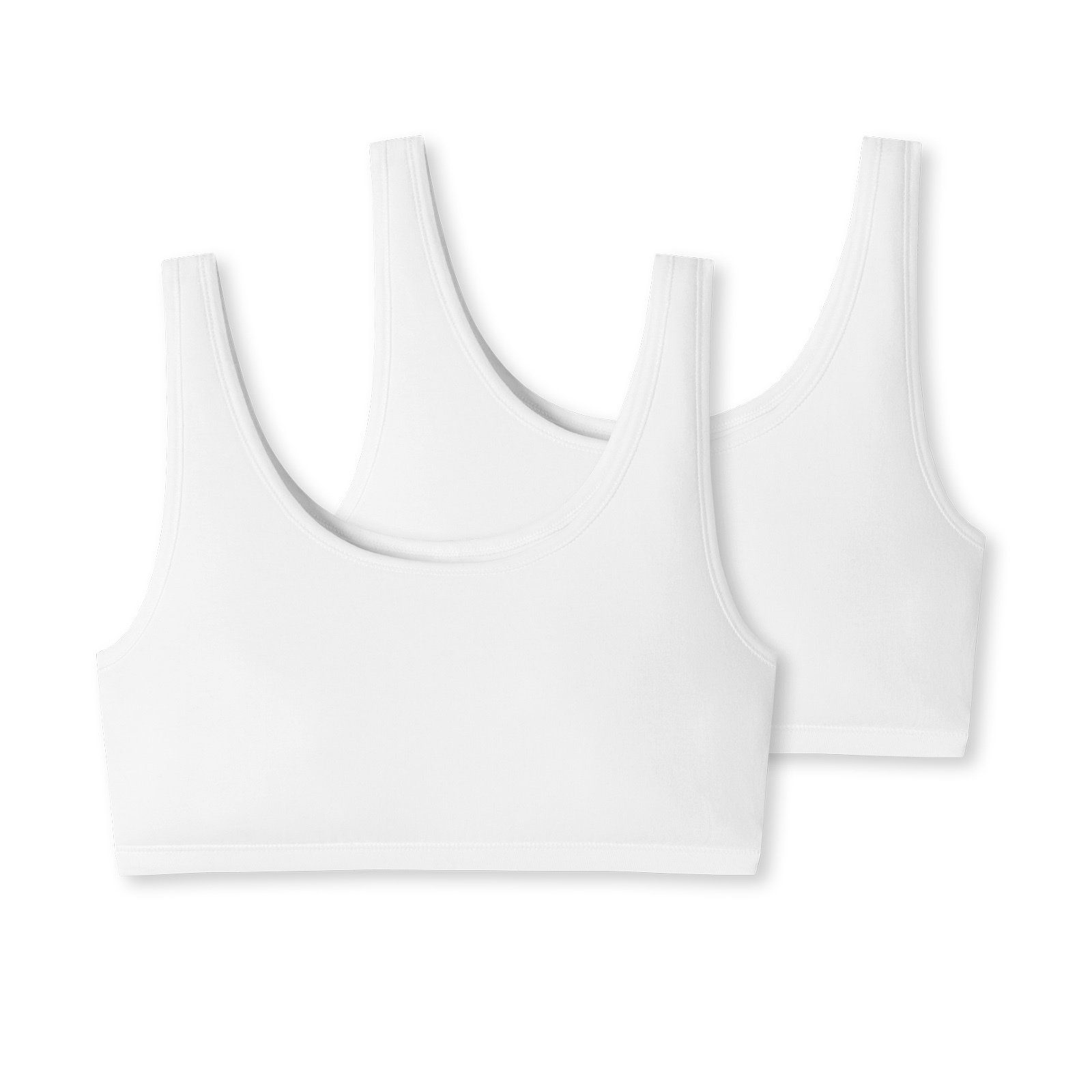 uncover by SCHIESSER Bustier »2-Pack 'Cotton Stretch'« (2-tlg)