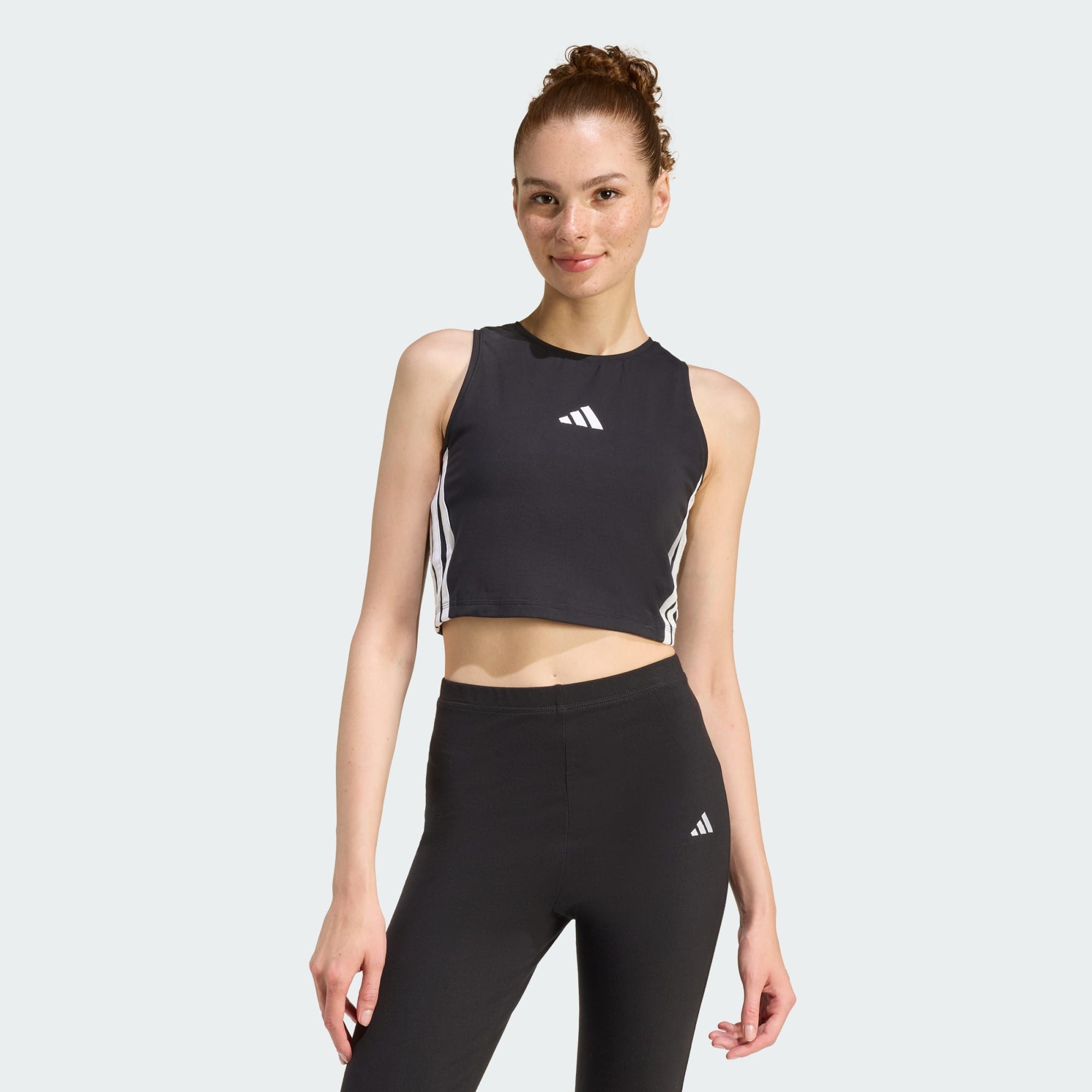adidas Sportswear Tanktop ESSENTIALS 3-STREIFEN GEPOLSTERTES TANKTOP (1-tlg)