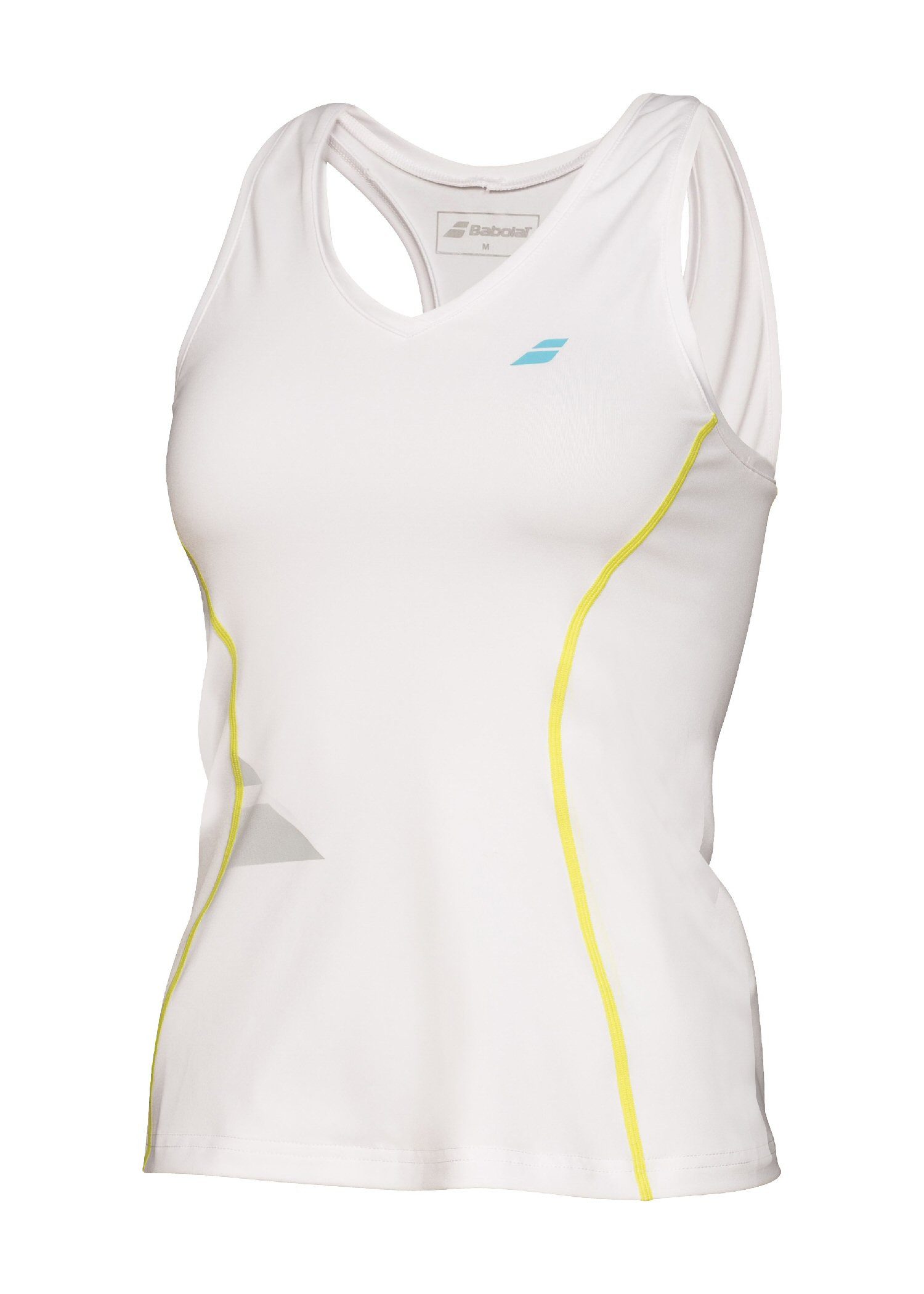 Babolat Tanktop Tennis-Tank Match Core Crop #16 weiss Damen