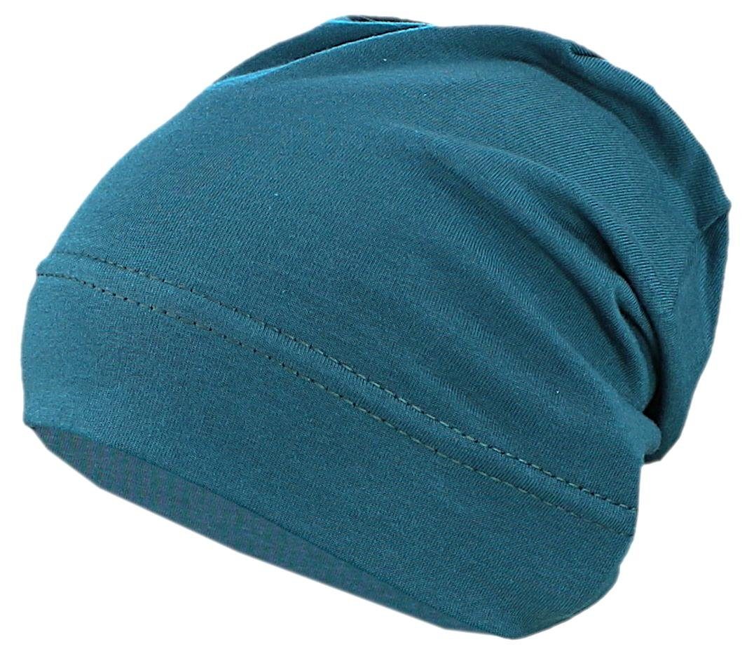 Jungen Schlauchschal Mütze Beanie 2er TupTam Mütze Set Schal TupTam & und Petrolgrün