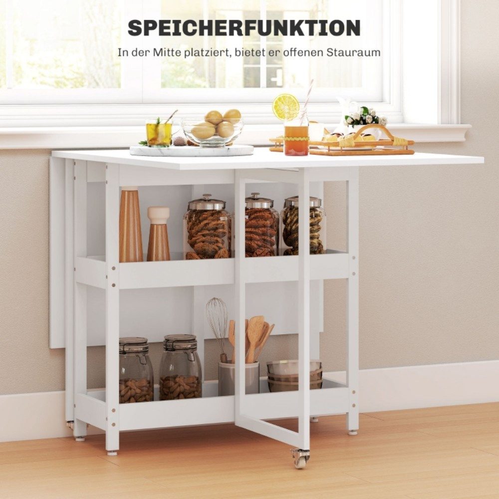 i@home Klapptisch HOMCOM Klappbarer Esstisch mit günstig online kaufen