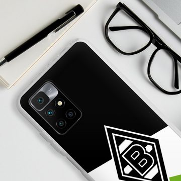 DeinDesign Handyhülle Borussia Mönchengladbach Gladbach Offizielles Lizenzprodukt, Xiaomi Redmi 10 2022 Silikon Hülle Bumper Case Handy Schutzhülle