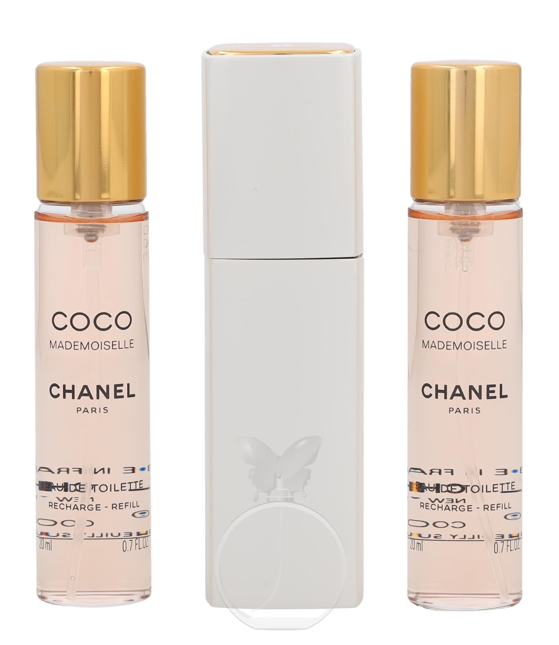 Eau de Toilette Chanel Coco Mademoiselle Eau de Toilette 3 x 20 ml mit Zerstäuber
