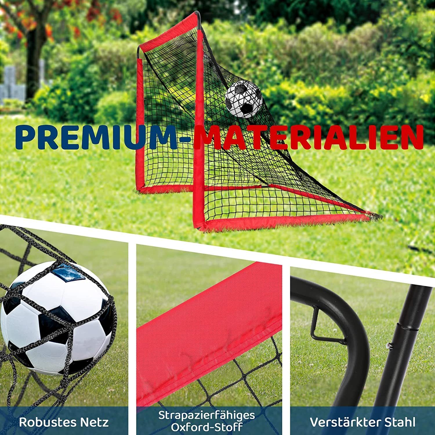 Fußball Torwand 45x60cm - Trainingszielnetz Für Fußballtor