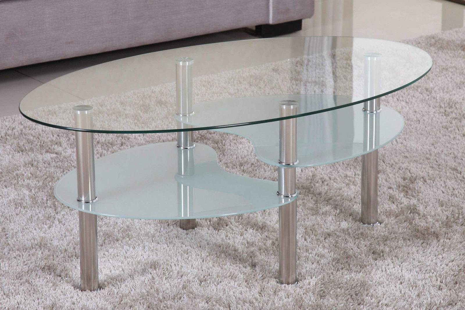 HOOZ Couchtisch HOOZ Couchtisch 98x55cm Klarglas günstig online kaufen