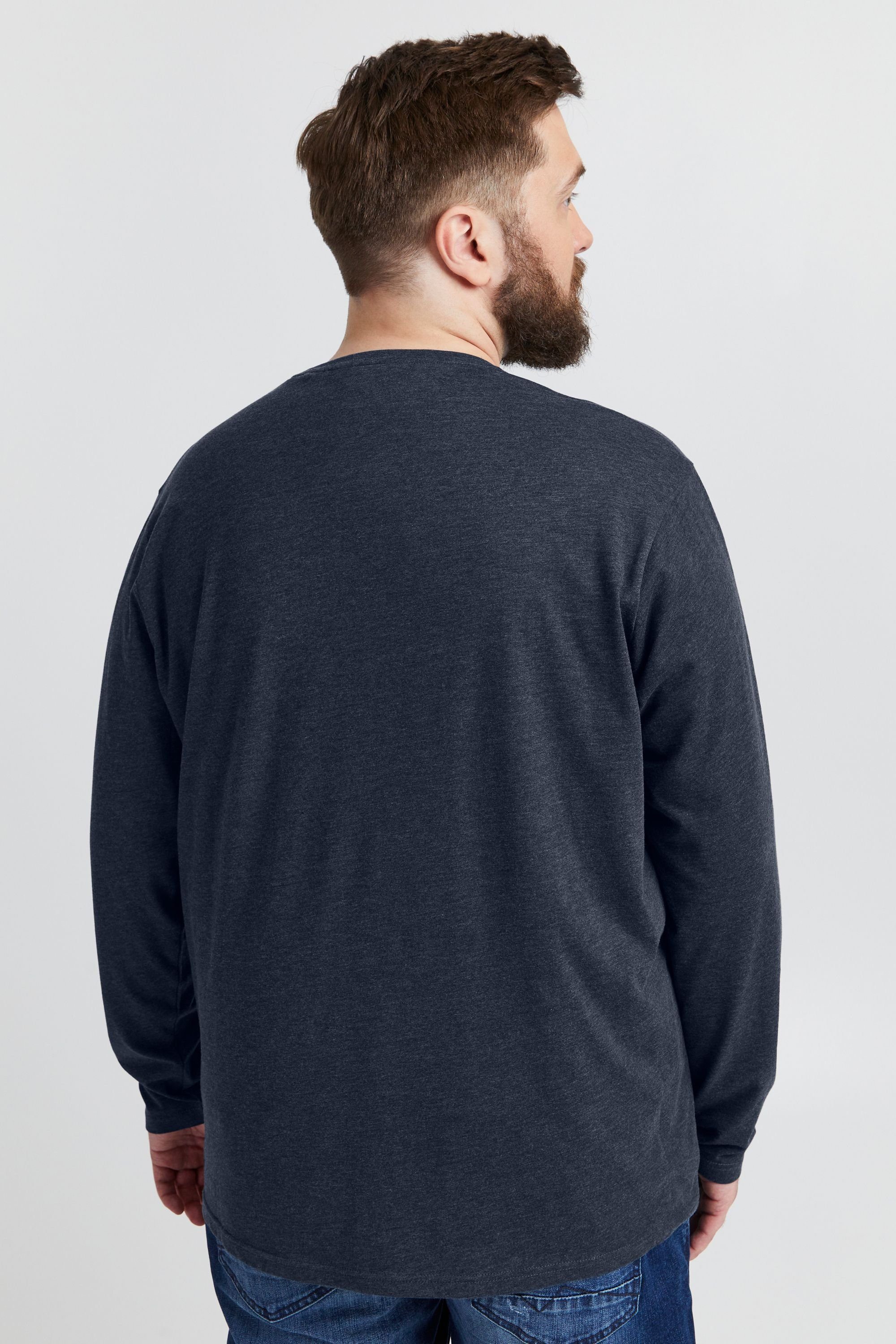 Insignia Melange !Solid Blue Longsleeve SDBedon (1940101) BT