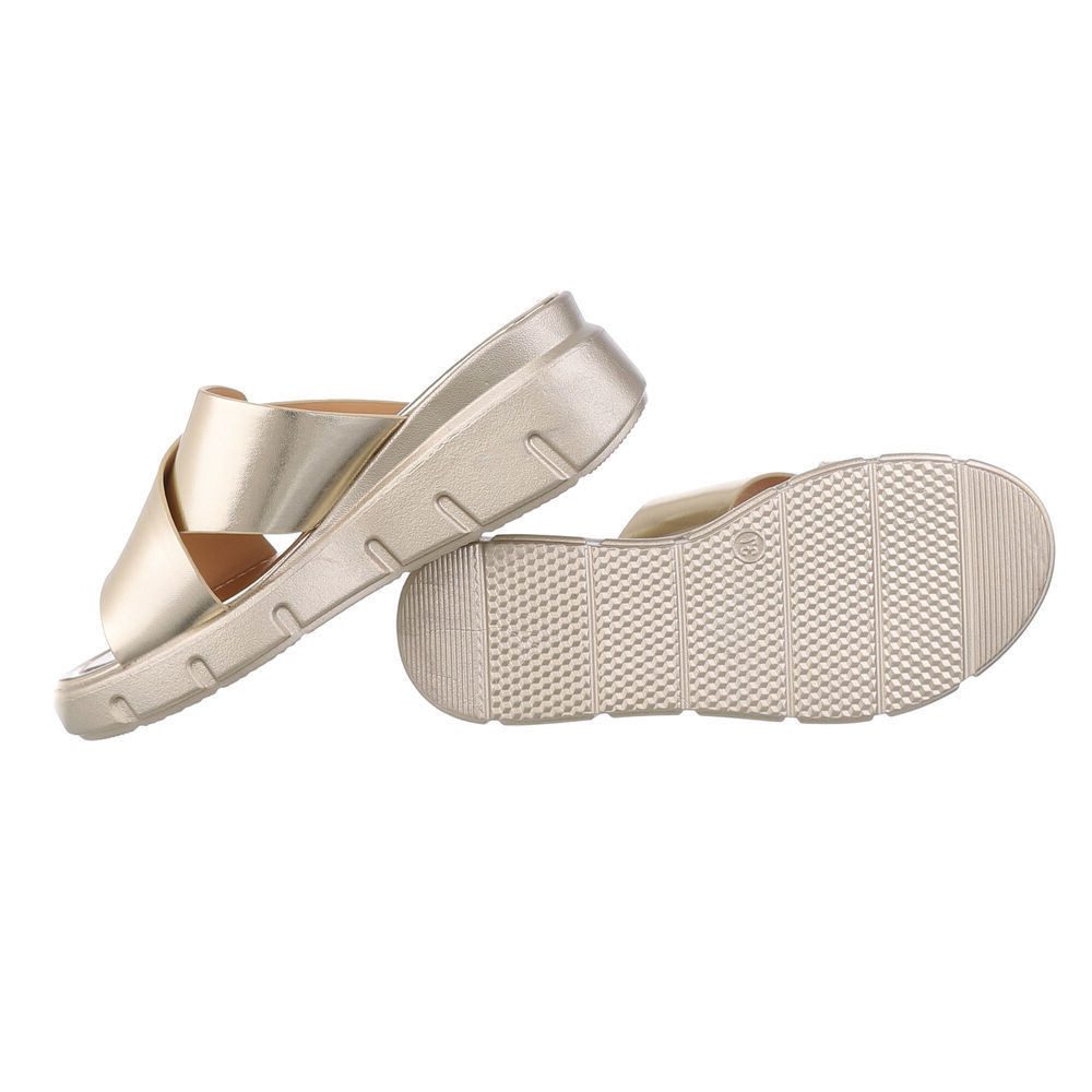 Ital-Design Damen Mules Freizeit Plateausandaletten (86594112) günstig online kaufen