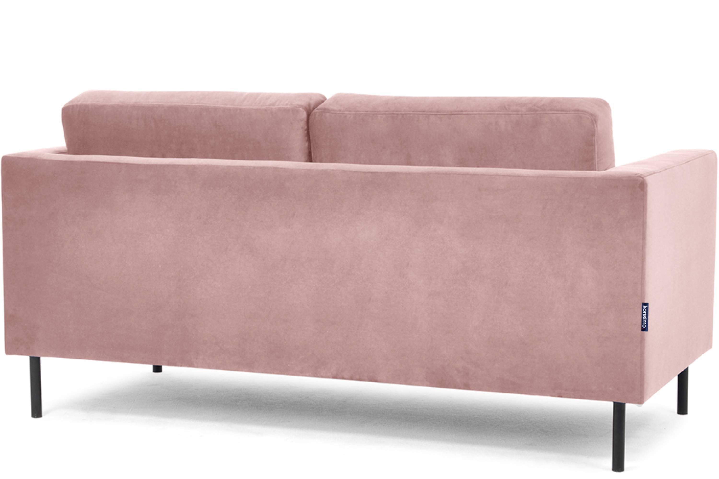 Beine, rosa rosa hohe Konsimo 2-Sitzer 2 Personen, universelles TOZZI | Sofa Design | rosa