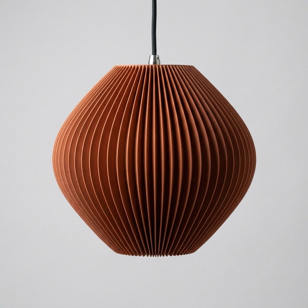 Roomberry Lampenschirm für Hängelampe & Pendelleuchte Esstisch, Boho, E27, Ø 25-35 cm, Drupa, für Deckenlampe im Schlafzimmer