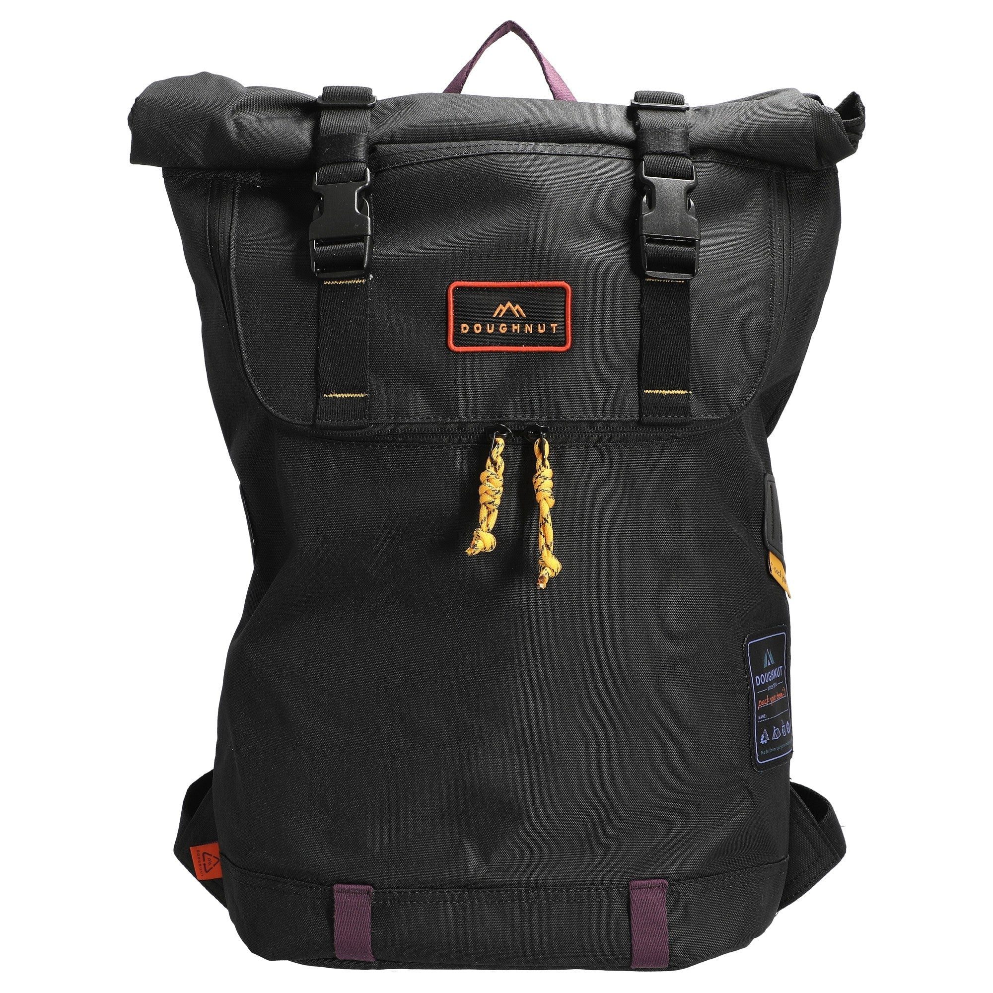 Doughnut Rucksack Christopher Happy Camper 18 - Rucksack 45 cm (black)