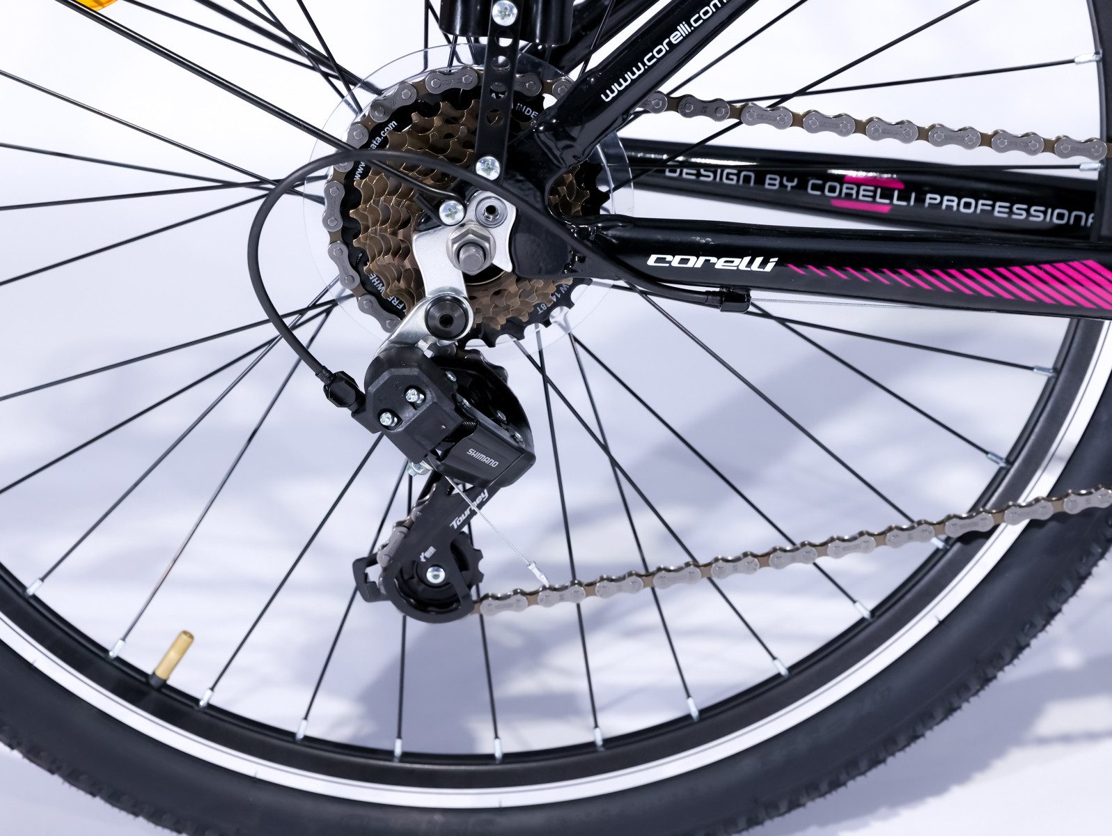 Toys Store Youth Bicycle 24 inch Aluminum City Bike 24 Girls' Bicycle 21-Speed ​​Frame Size 38 cm Road Traffic Regulations, 21-Speed, Shimano