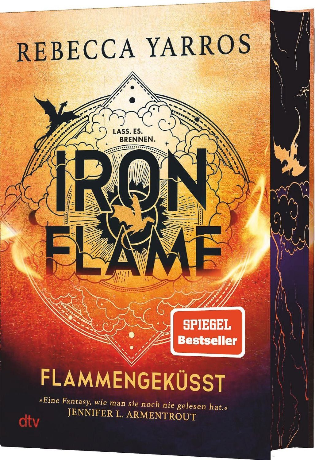 Belletristik Iron Flame – Flammengeküsst Roman, Deluxe-Ausgabe mit atemberaubendem Rebecca Yarros