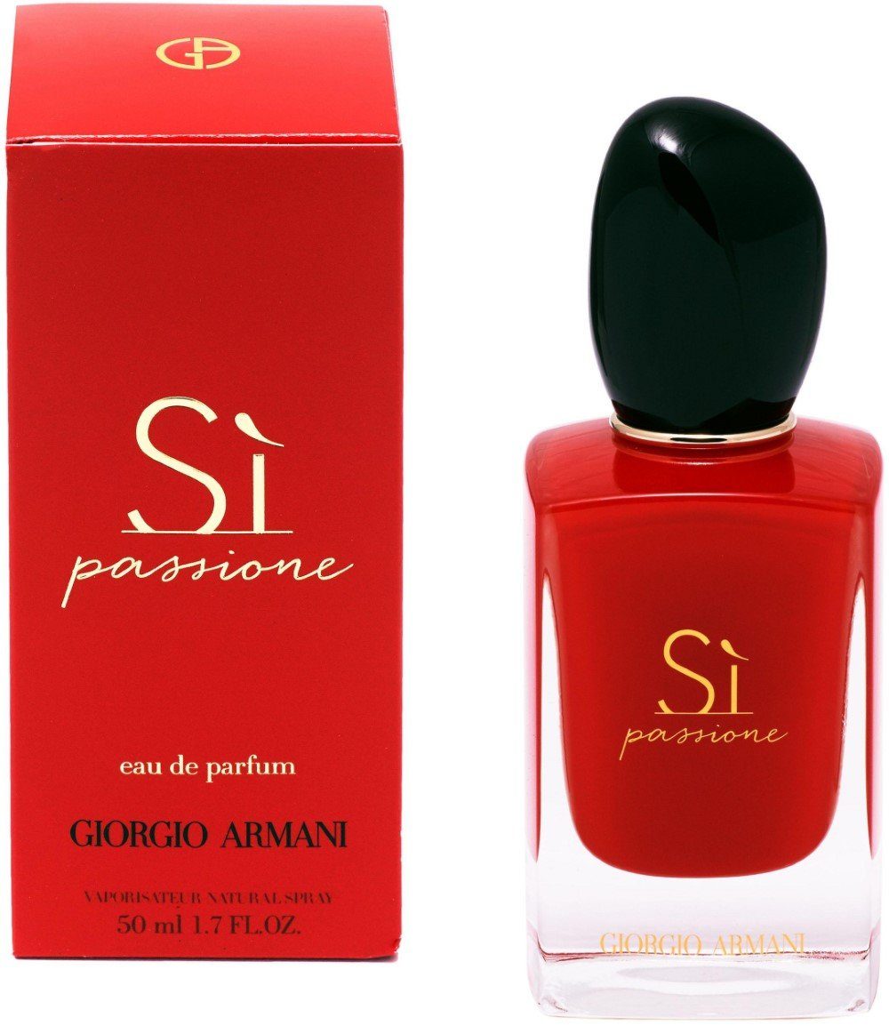 Giorgio Armani Eau de Parfum Si Passione, Glasflakon, Parfüm EDP, Damenduft