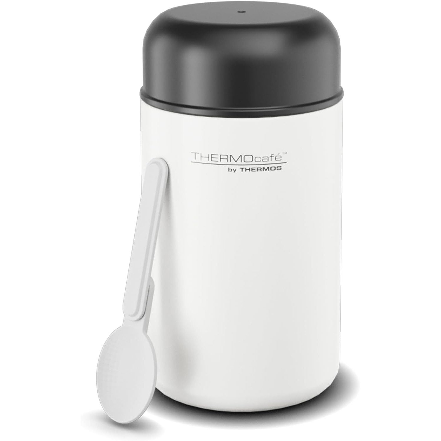 THERMOS Trinkflasche Isolier-Speisegefäß TC DAILY FOOD JAR, Thermobehälter White Mat 400 ml