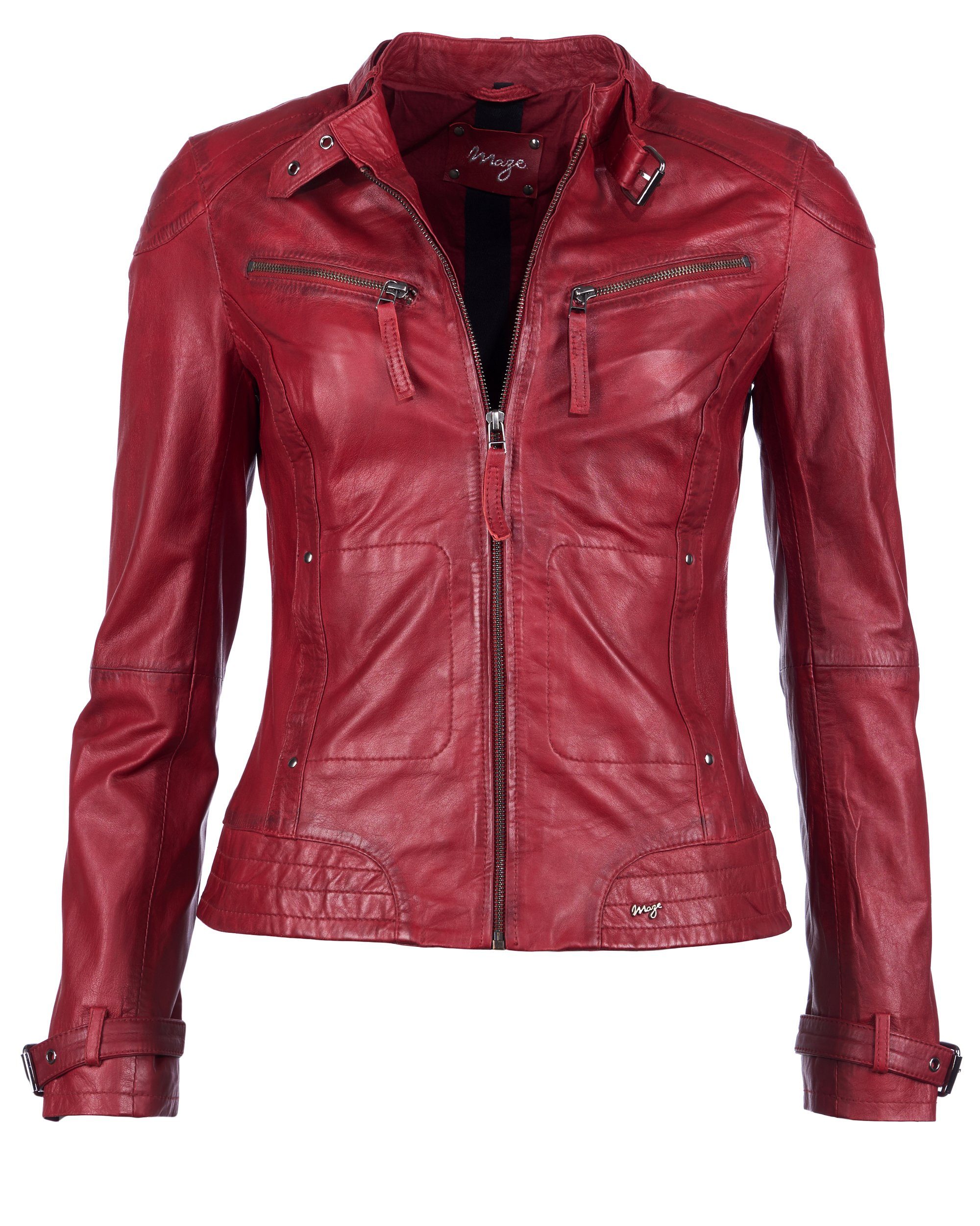 Maze Lederjacke 31Ryana red