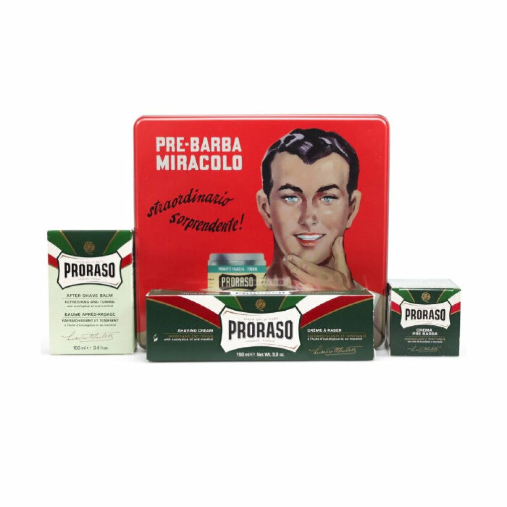 PRORASO Rasiercreme Vie long Estuche Regalo Vintage Gino
