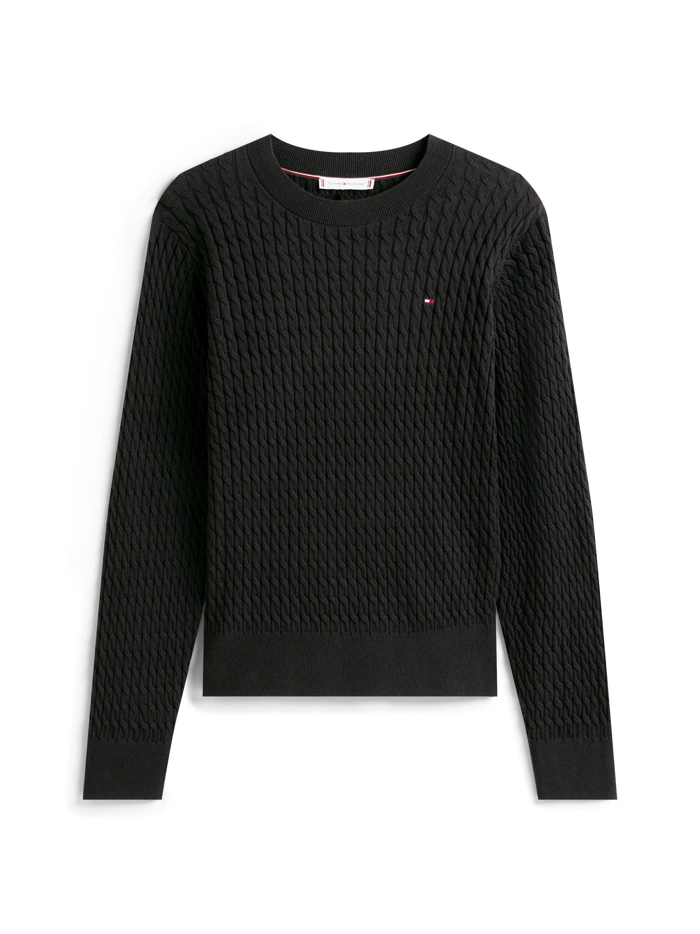 Rundhalspullover CO CABLE C-NK LS SWEATER