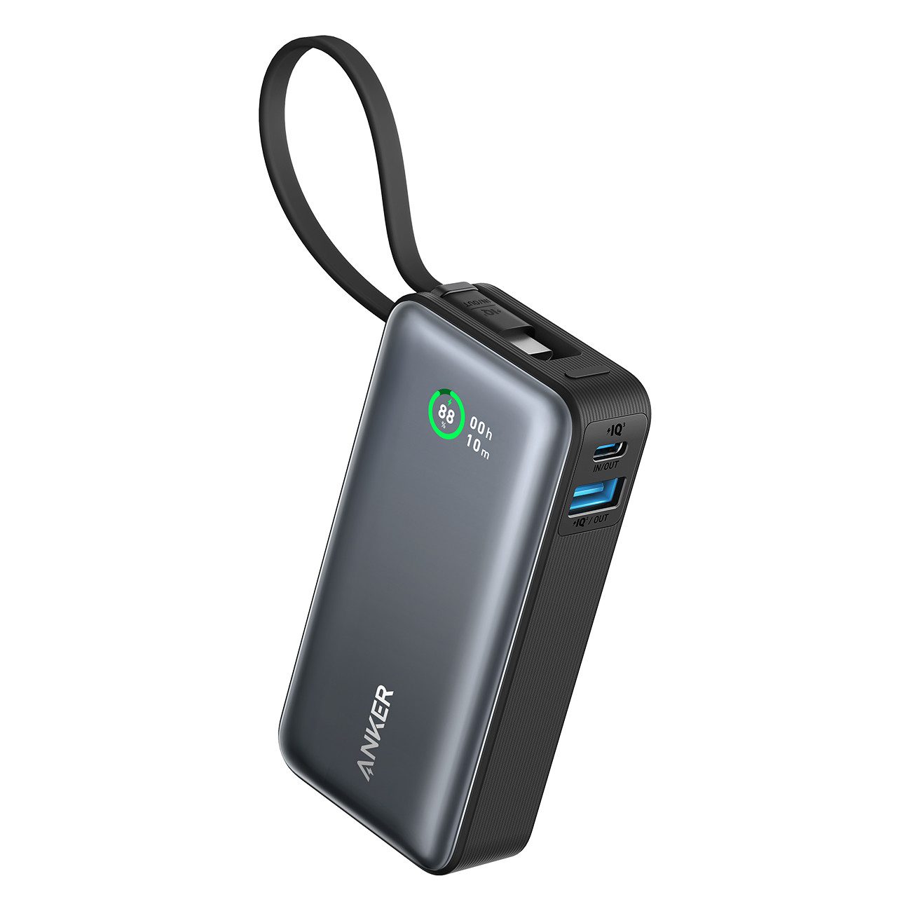 Anker Nano Power Bank (30 W, integriertes USB-C-Kabel) Powerbank – Bild 3 von 5